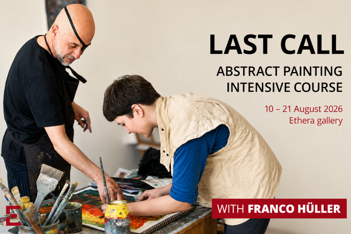 Summer abstract painting course