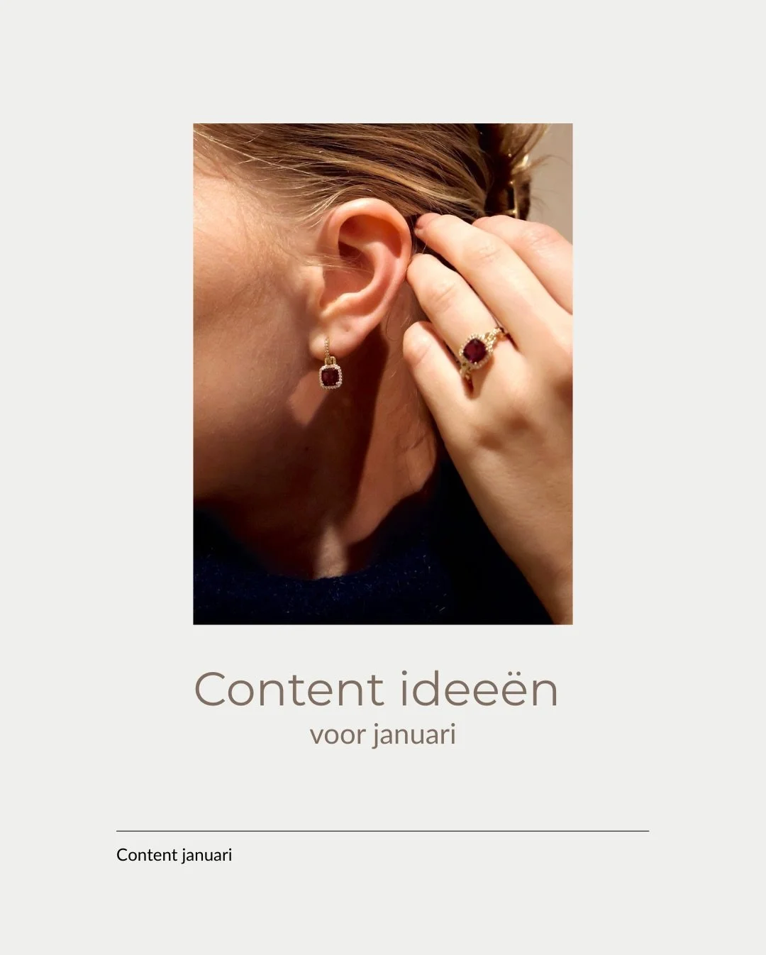 Hier zijn een paar content idee&euml;n voor te plaatsen in januari! ☺️