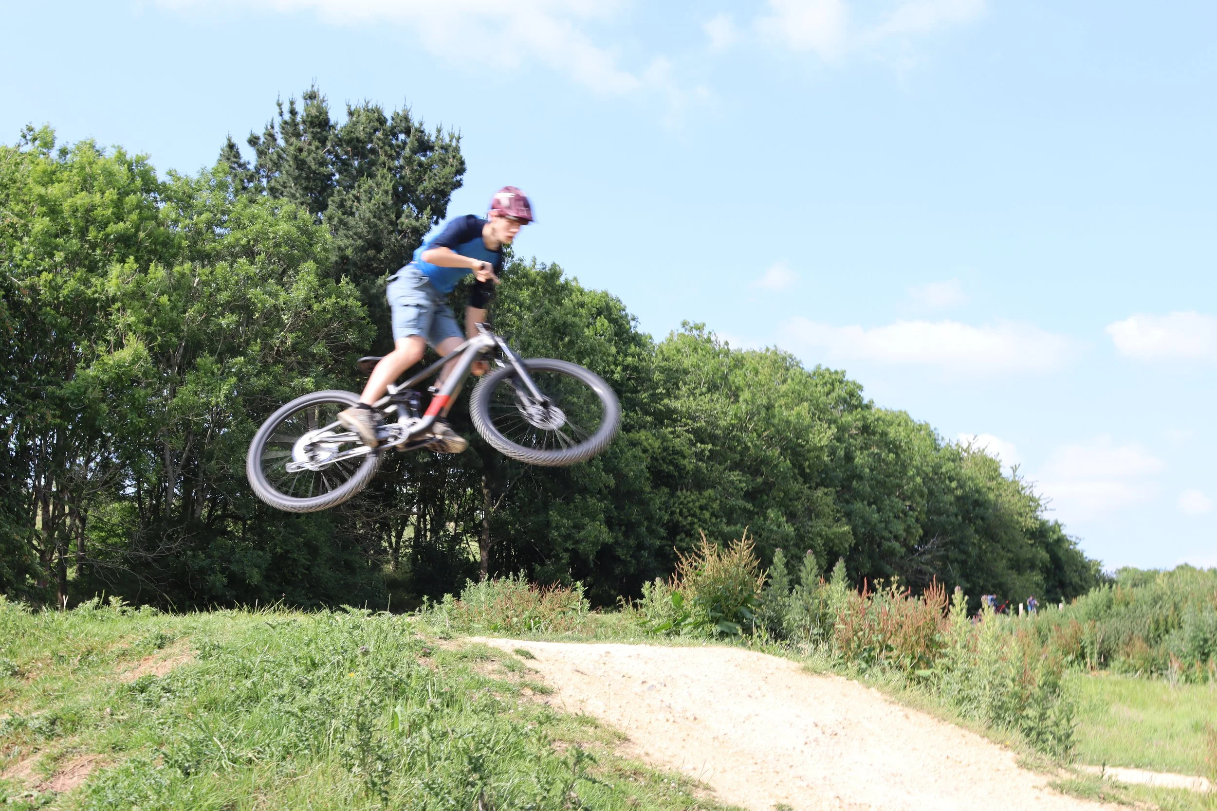 Newbold Comyn Cycle Hub and Trails Opening Day