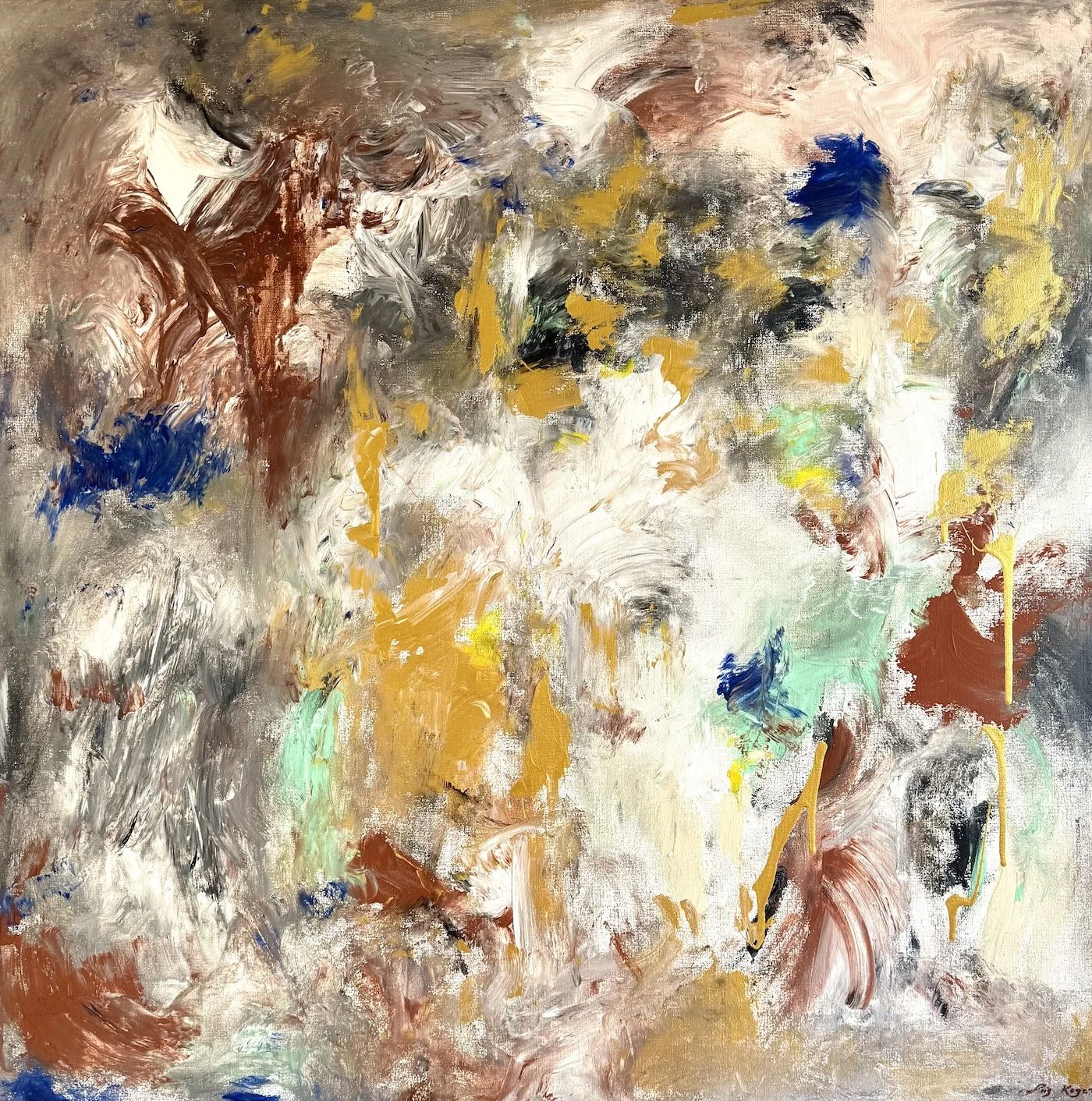 New Levels Of Self Respect. 2026, acrylic on linen, 100 x 100 cm.jpg