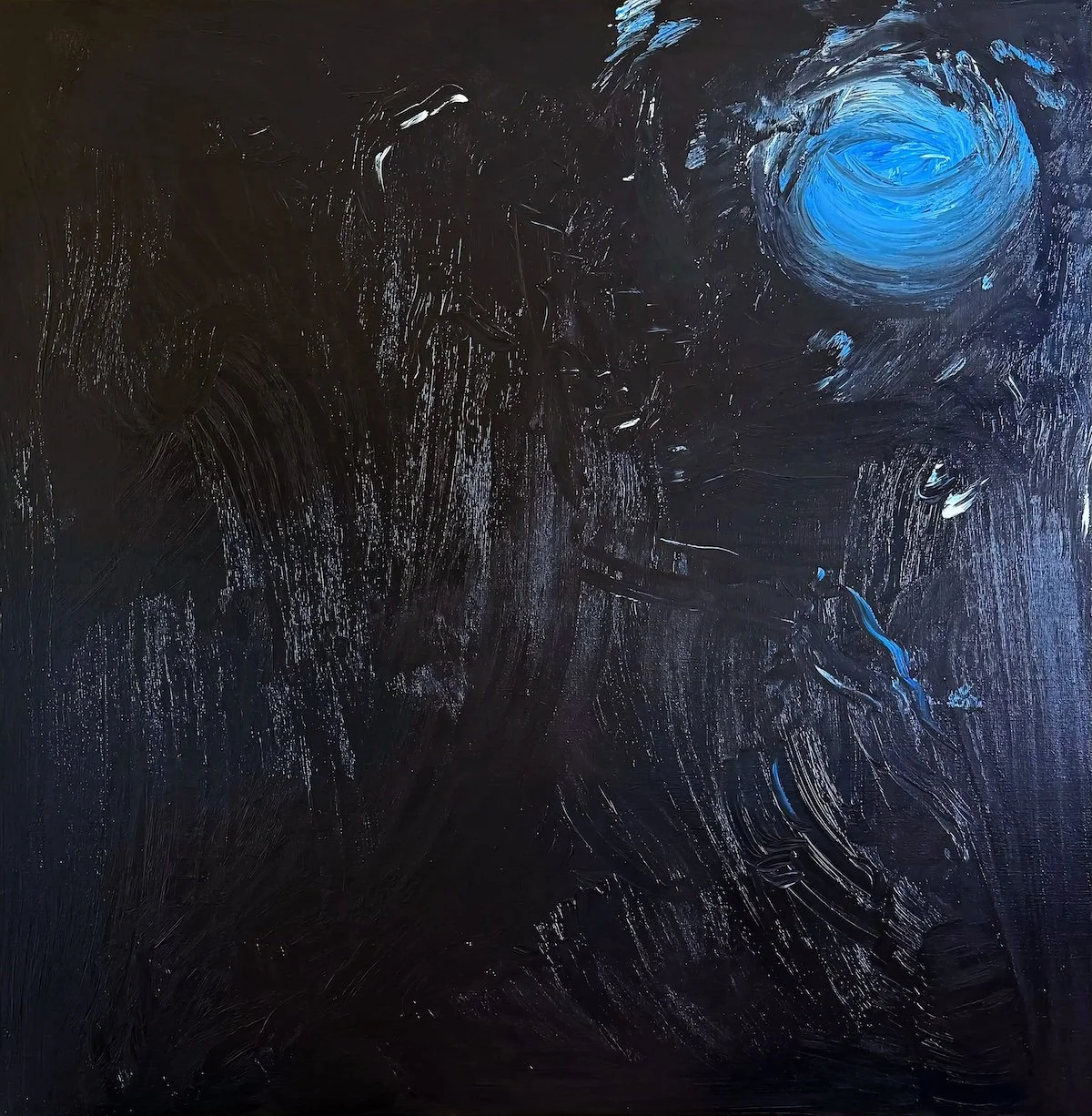 Sirius. 2026, oil on linen, 100 x 100 cm.JPEG