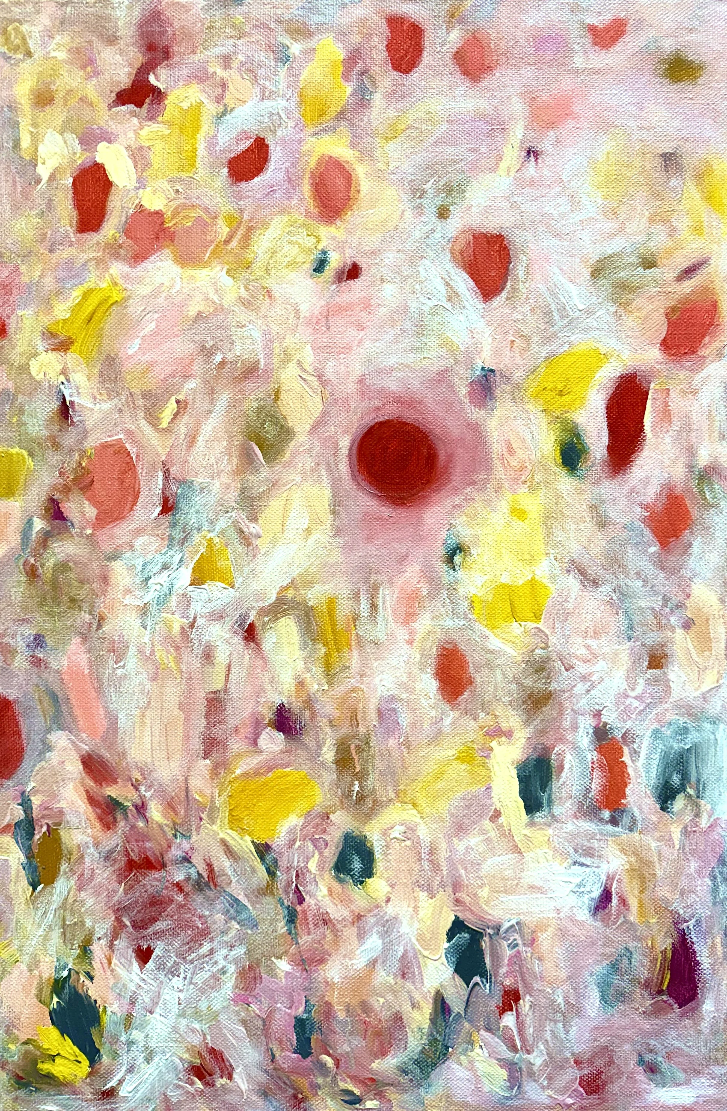 Strawberry Love Sunset. Understanding Helps To Forgive. 2025-2026, acrylic on linen, 90 x 60 cm 2.jpg