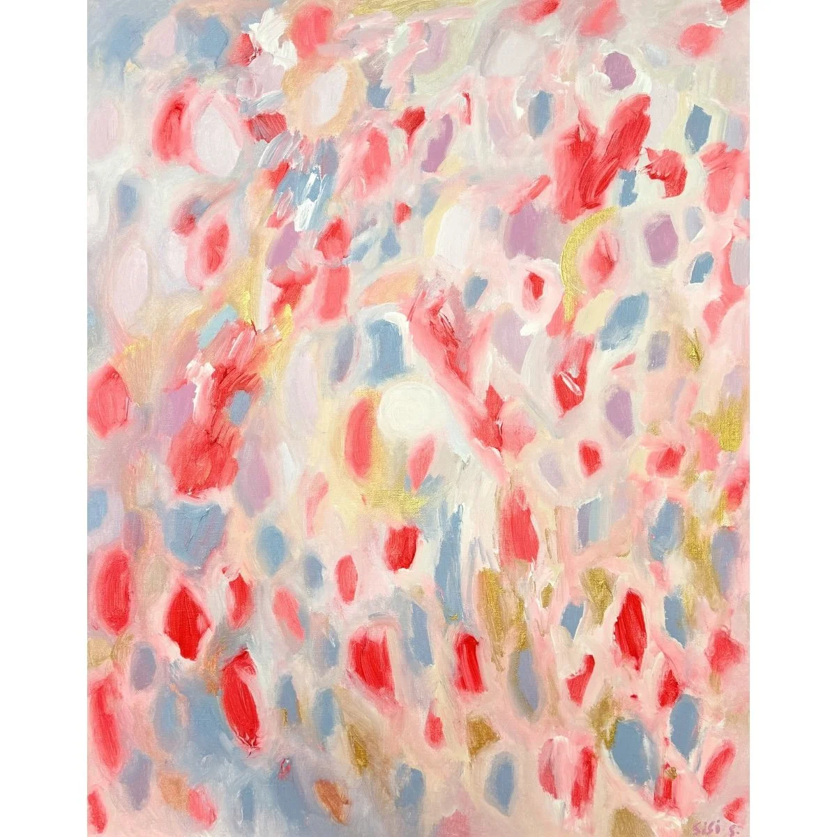 Longing For A Good Heart | 2025, acrylic on linen | 100 x 80 cm