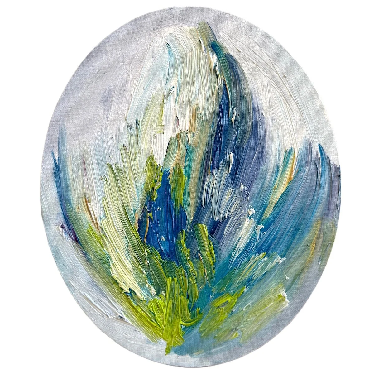 Windflower | 2026, oil on canvas | 30 x 25 cm