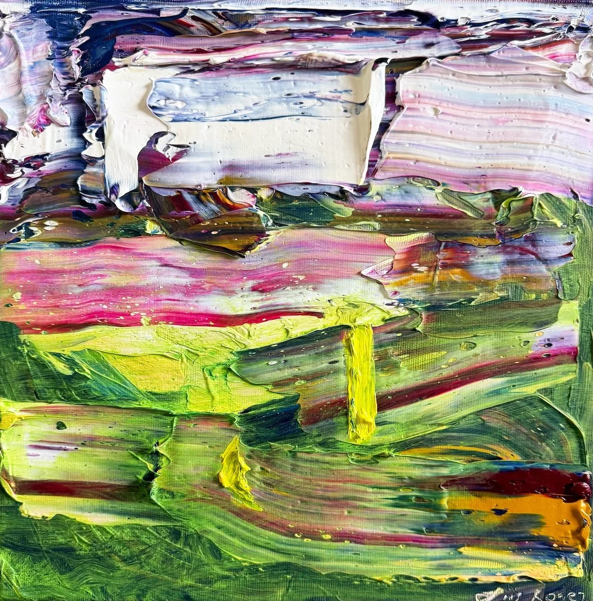 Geometric Sea. 2026, oil on canvas, 30 x 30 cm.jpeg