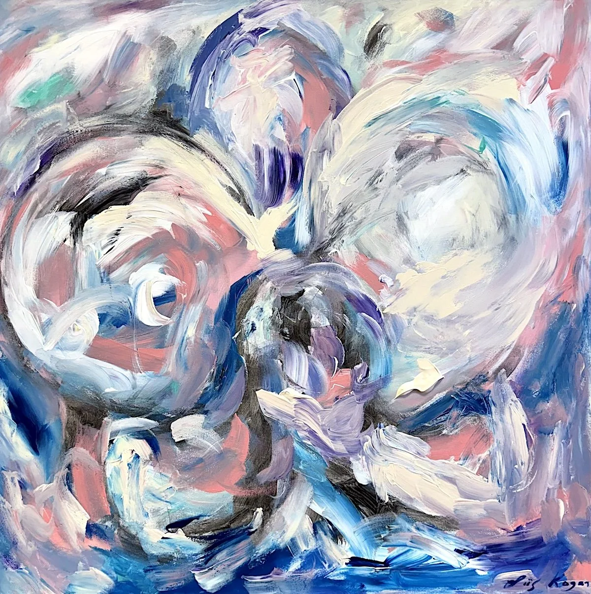 Phalaenopsis Amabilis | 2026, acrylic on canvas | 60 x 60 cm