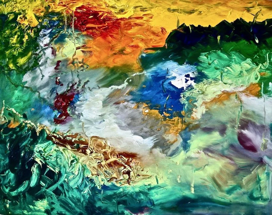 Lake Eye. 2011, oil on canvas, 72 x 90 cm.