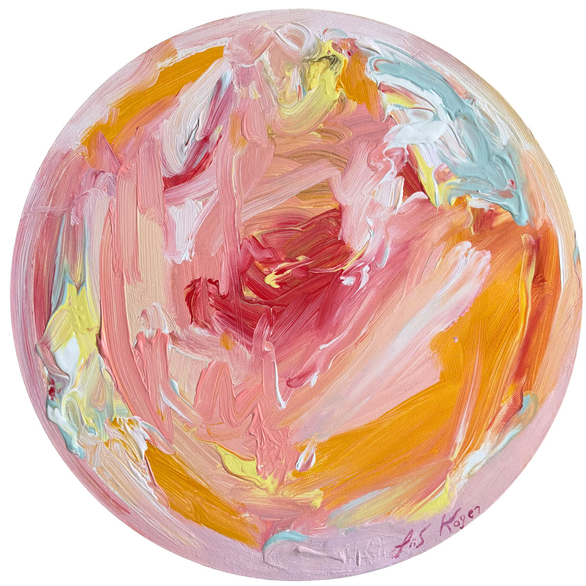 Life In Love II | 2026, acrylic on canvas | 45 x 45 cm