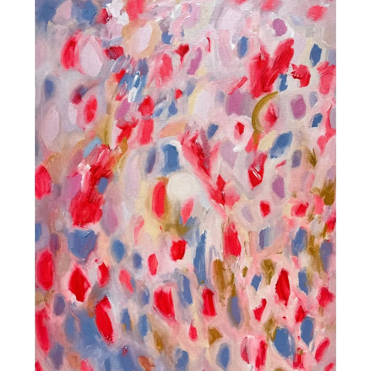 Longing For A Good Heart | 2025, acrylic on linen | 100 x 80 cm