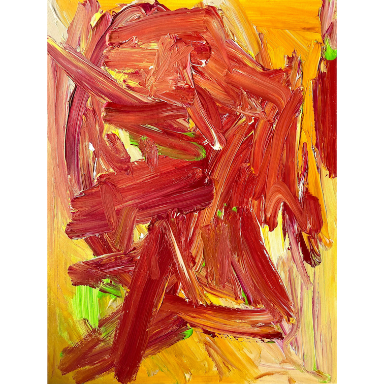 Hold Me Close | 2023, acrylic on canvas | 90 x 70 cm