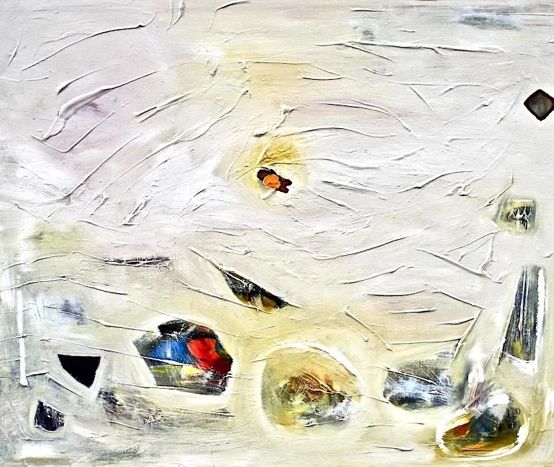 The Boy With A Yellow Ball. 2017, oil on canvas, 100 x 120 cm.