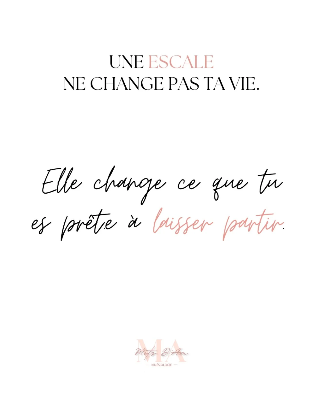 Certain.e.s viennent une fois.

D&rsquo;autres sentent
qu&rsquo;i.e.l.le.s ne peuvent plus continuer comme avant.

Et c&rsquo;est l&agrave; que tout commence.

Si &ccedil;a r&eacute;sonne, tu peux m&rsquo;&eacute;crire. ✨

#voyageinterieur
#liberatio