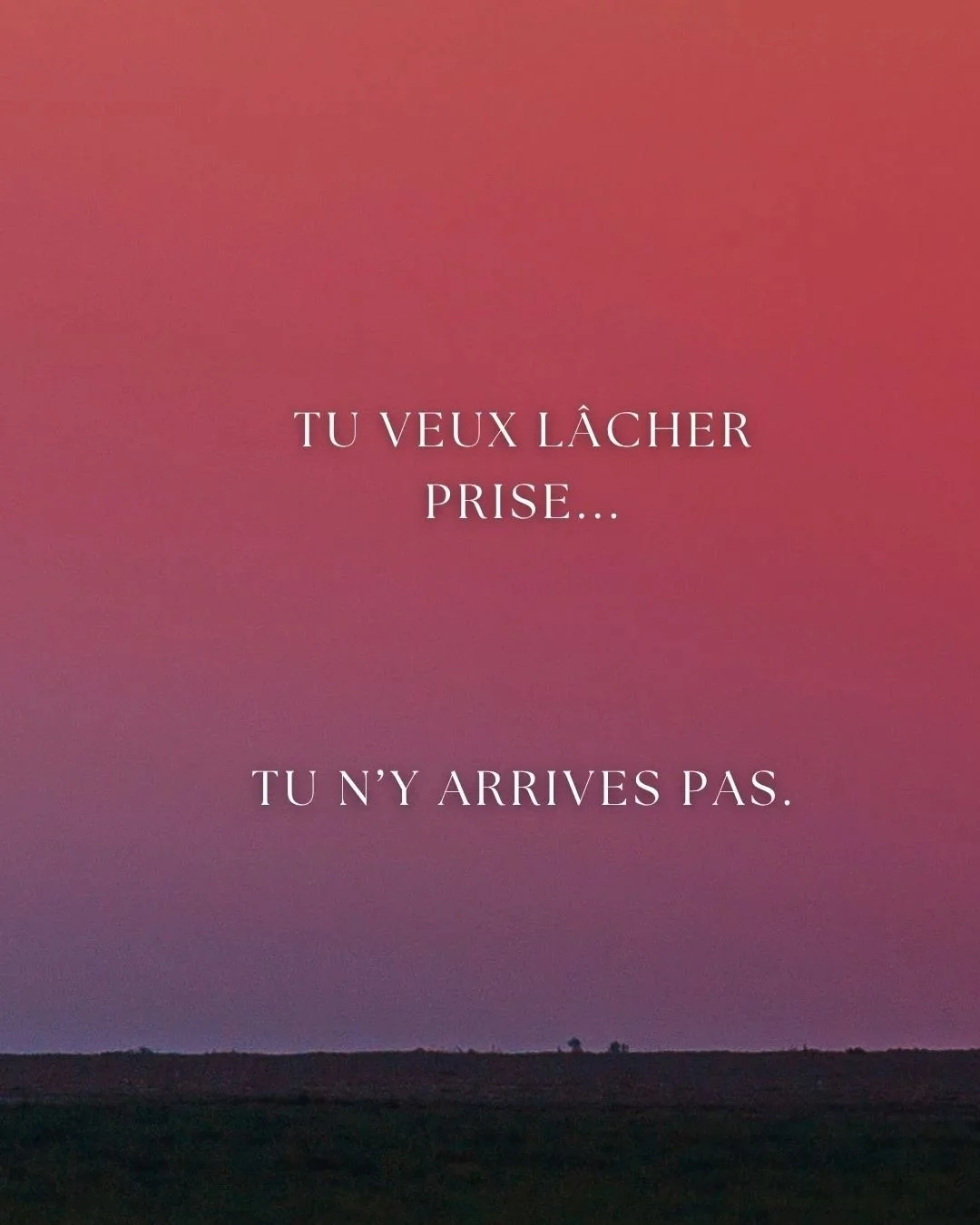Certaines personnes pensent encore qu&rsquo;elles n&rsquo;arrivent simplement pas &agrave; &ldquo;l&acirc;cher prise&rdquo;. 

Mais parfois, le corps continue surtout d&rsquo;exprimer :

une attente,
une peur,
ou une ins&eacute;curit&eacute; int&eacu