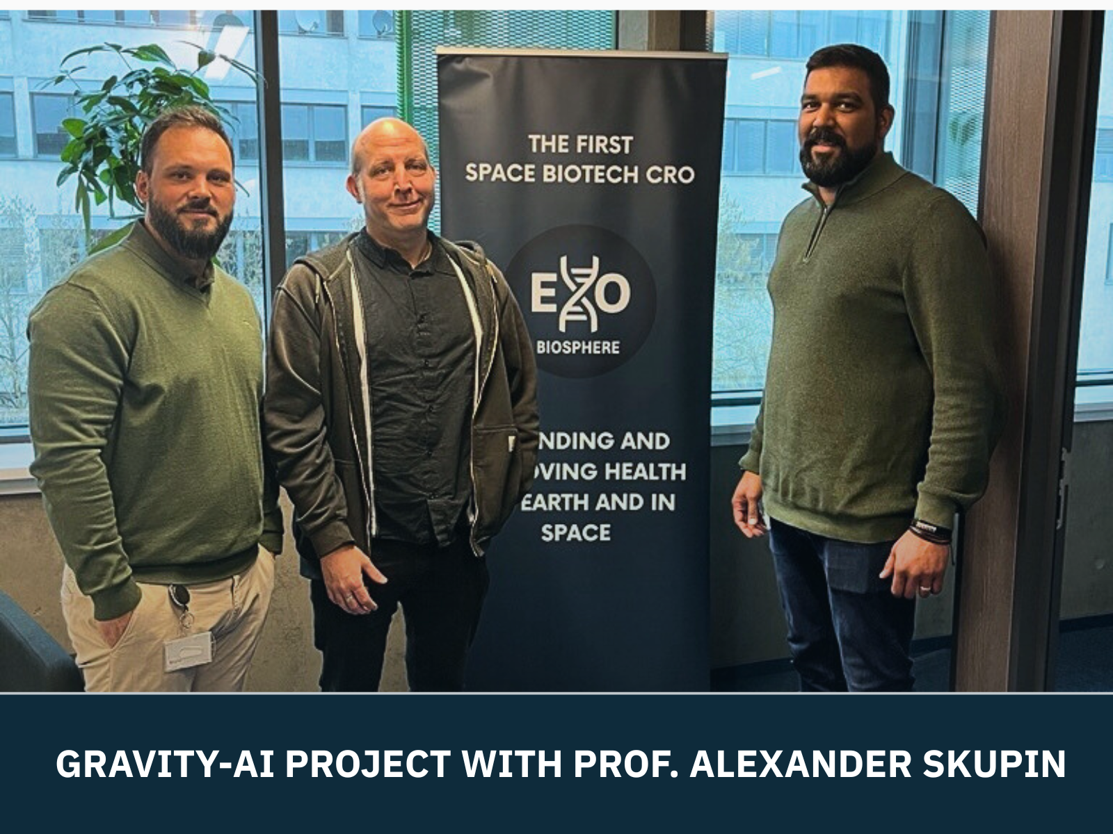 Luxembourg Centre for Systems Biomedicine (LCSB)&nbsp;and Exobiosphere Launch “Gravity-AI” to Advance Predictive Models for Neurodegeneration in Space and on Earth&nbsp;