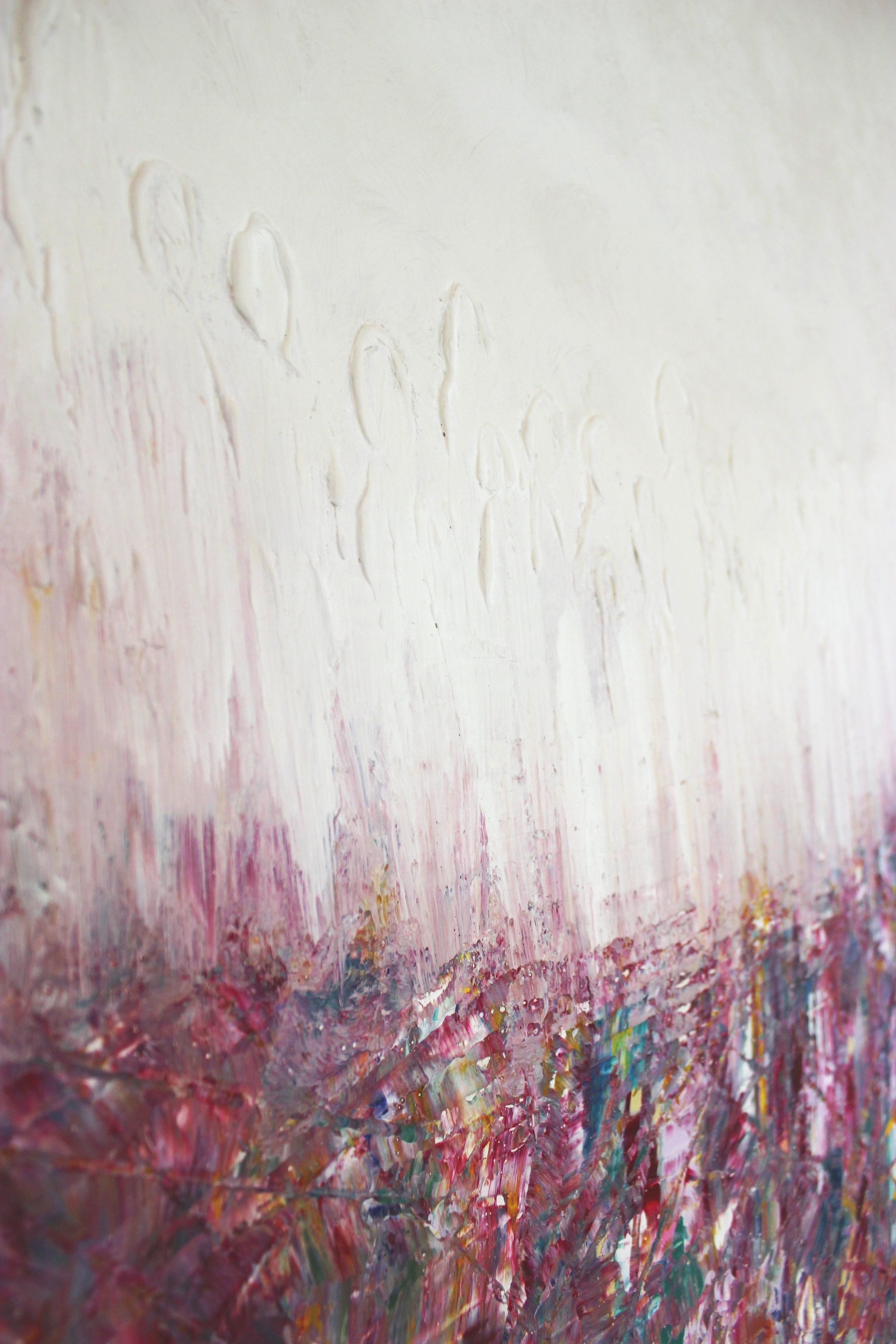 L'Artronome - Yann Bigot célèbre la force collective dans "Ensemble". Cette toile inspirante, proposée à la vente et en LOA, crie haut et fort que tout est plus beau et plus fort lorsque nous sommes unis, à travers une palette infinie de couleurs sym