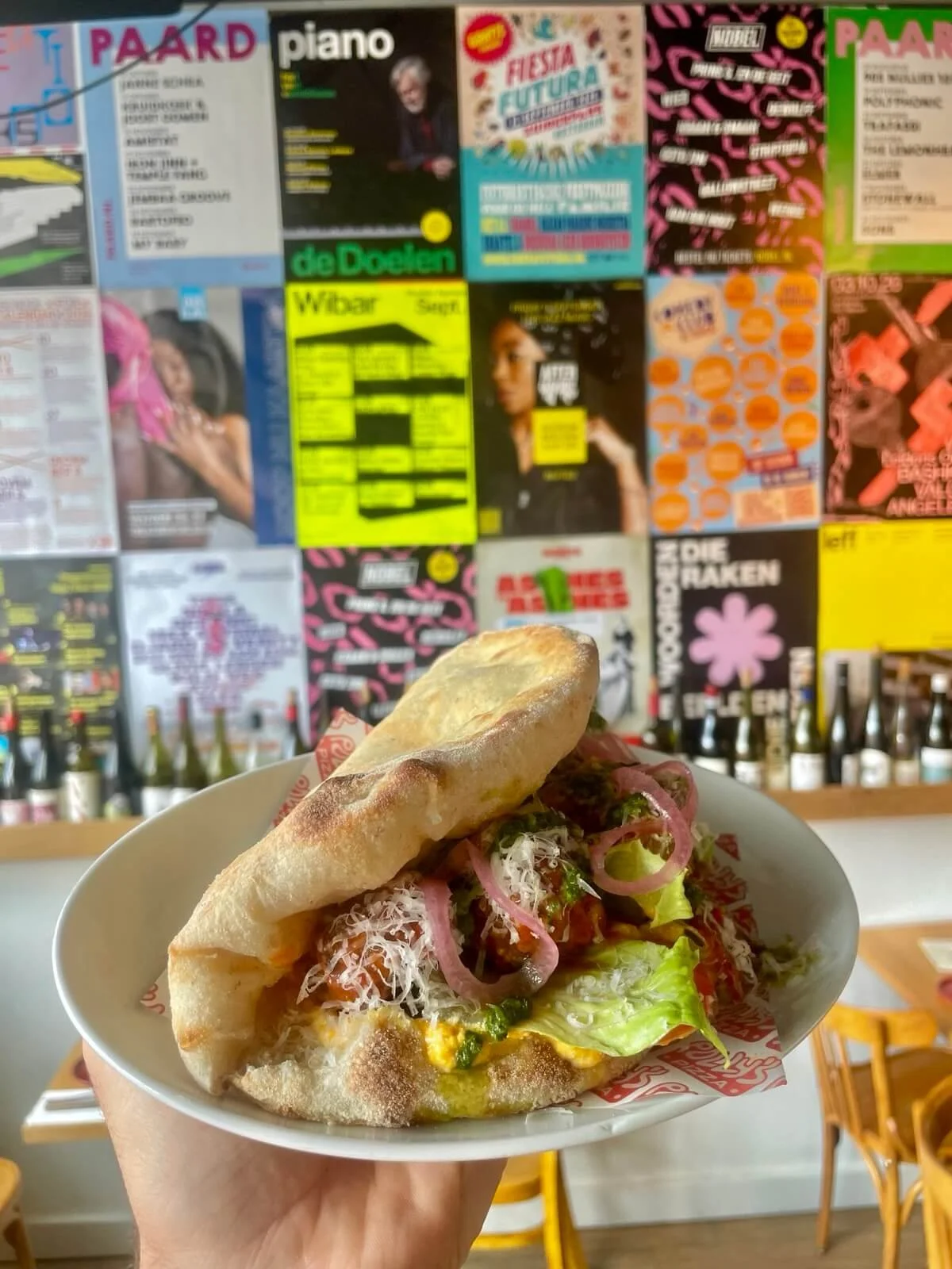 Lunchen kan elke zaterdag in Katwijk aan Zee bij Polly's Sandwich Zaterdag