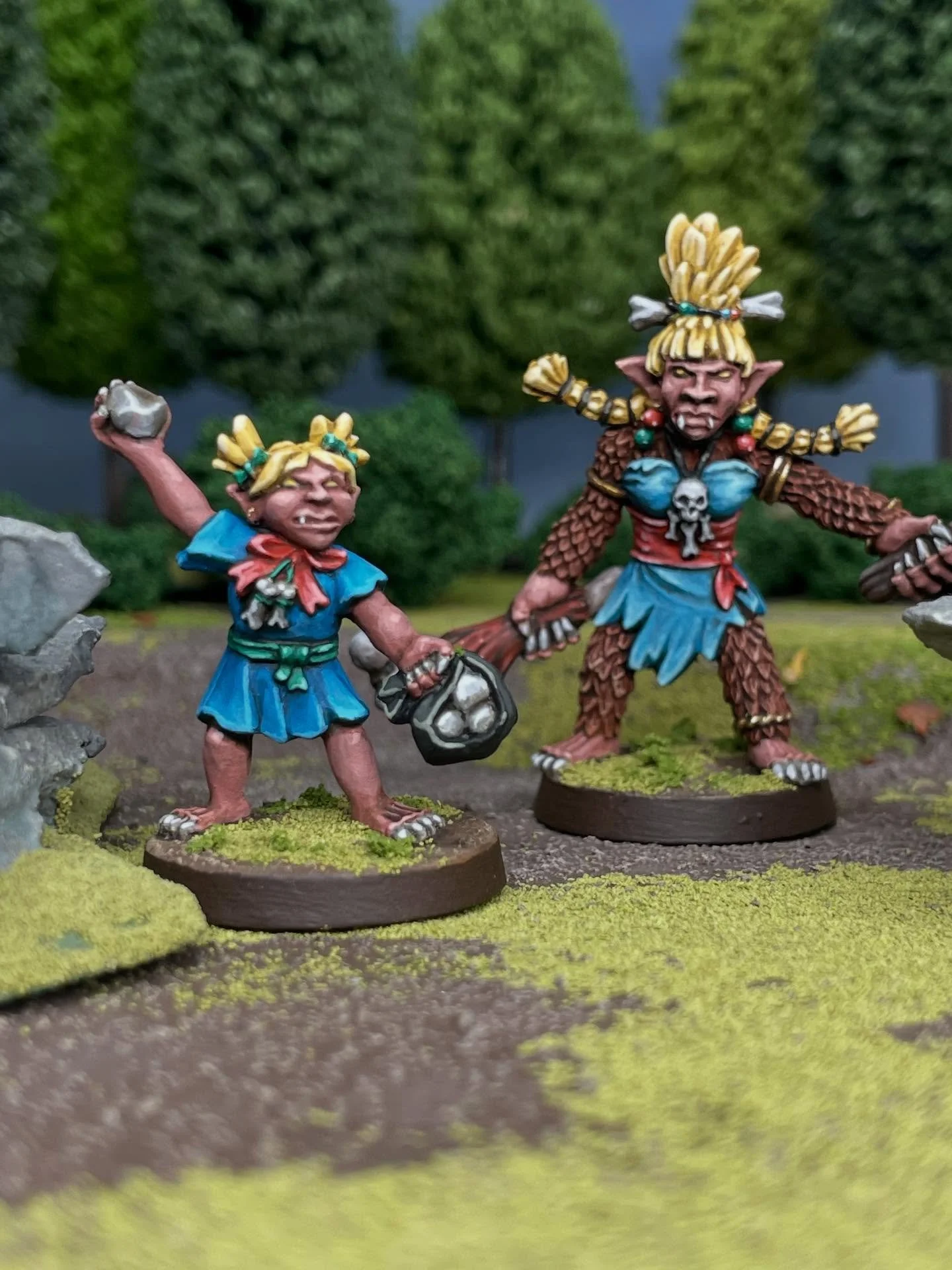 Re-release more pics of the Bugbear Tribe, head to Luke link in my bio to get yours. #adnd #bugbear #fantasytribes #oldhammer #osr