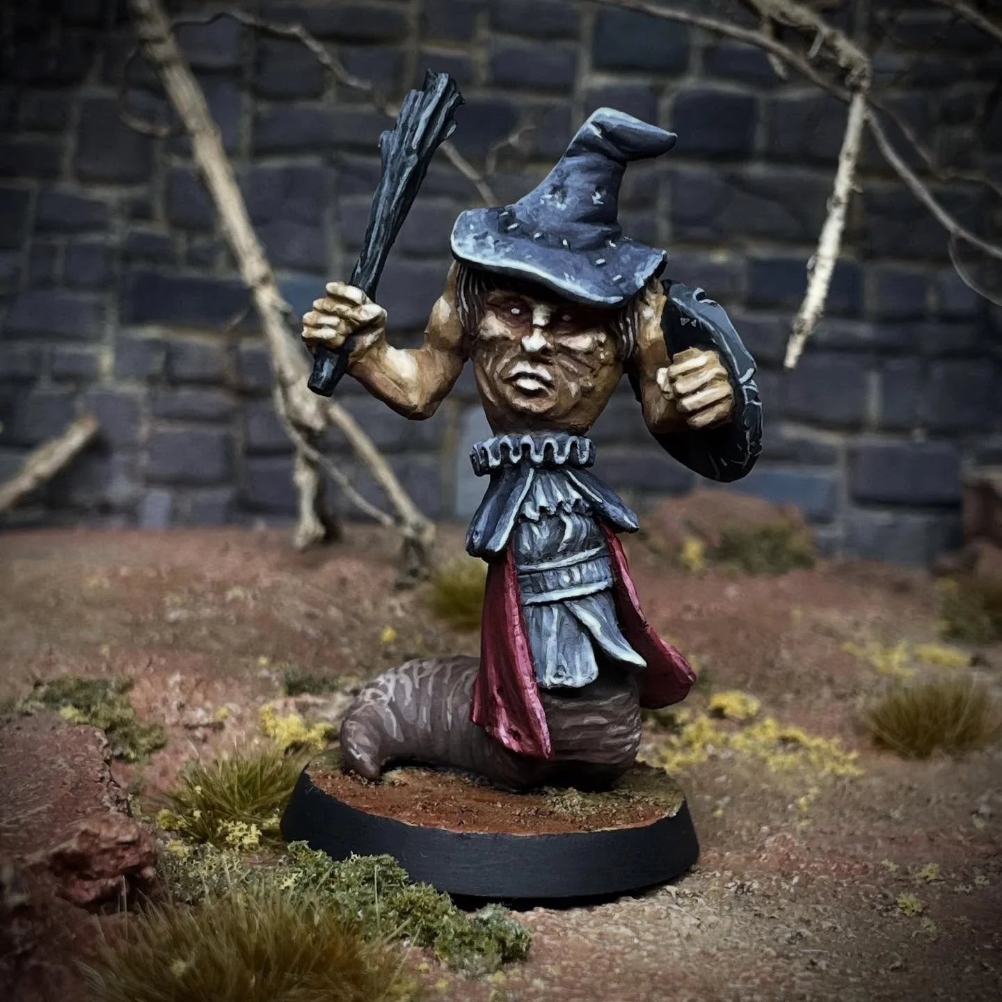 Lo! The Exquisite Corpse miniatures from last year are now available to order from my website LINK IN BIO this was an incredibly fun project between myself,  @gardensofhecate and @wilhelminiatures you can pick up the whole set of minis or subsets as 