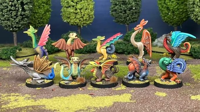 Medieval Marginalia 4 - Dragons.jpeg