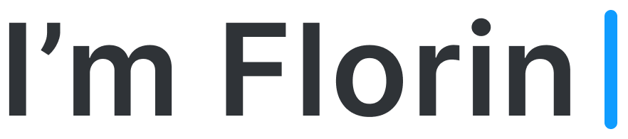 I'm Florin