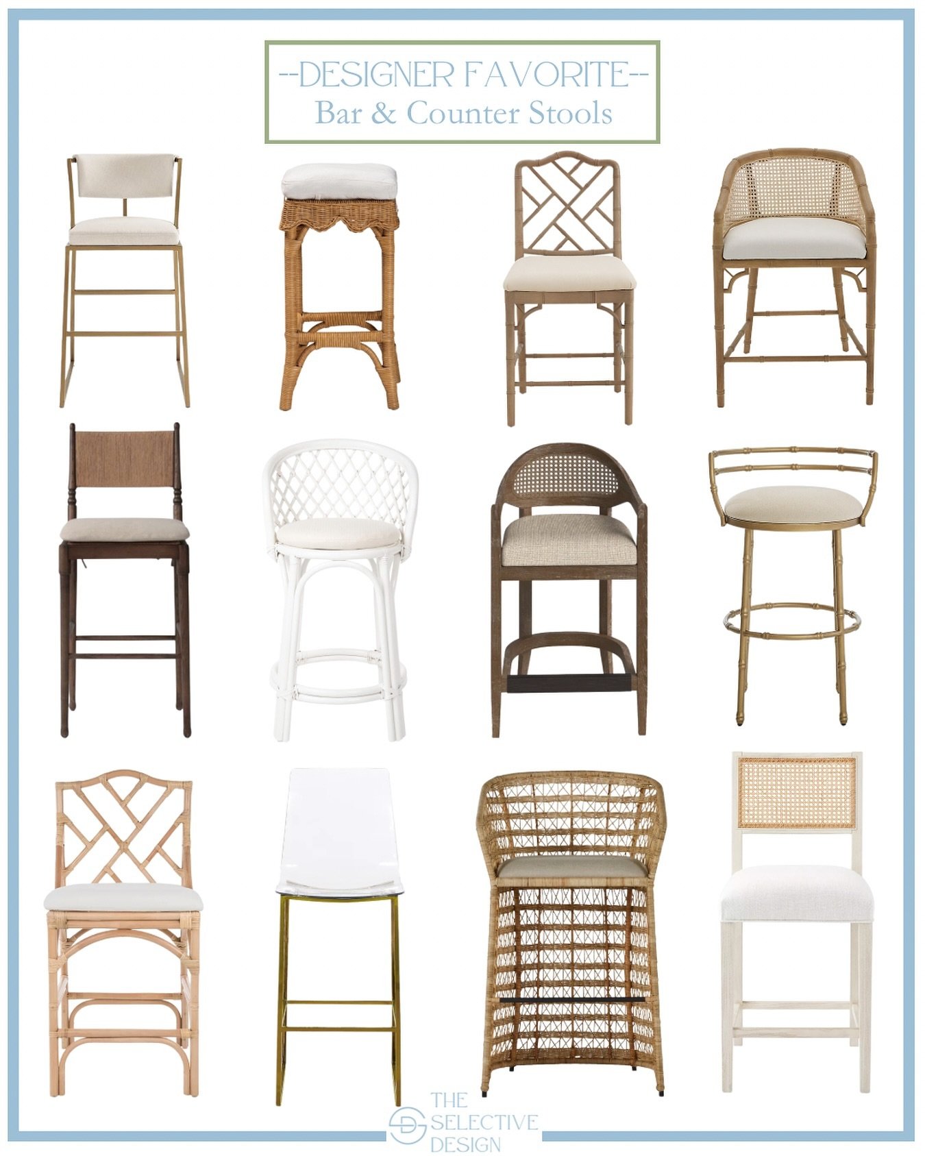Comment SHOP for the link to shop this post ⬇

Some of my favorite bar stools and counter stools for a timeless kitchen 😍 

Bar stool | counter stool | southern kitchen decor | classic kitchen decor | timeless kitchen decor | kitchen furniture | kit