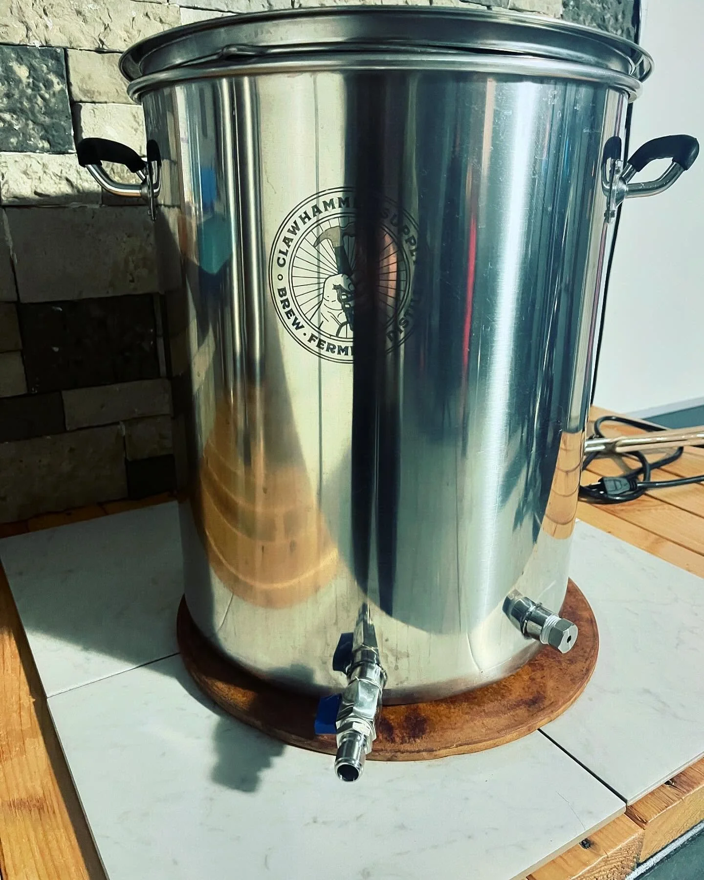 🔨 Brewed with Precision, Hammered with Passion 🍺

Here at Hammered Helm Brewing Company, we rely on the best tools to craft our legendary ales&mdash;and the Clawhammer Supply BIAB system is one of our secret weapons. 🛡️ This all-in-one brew system