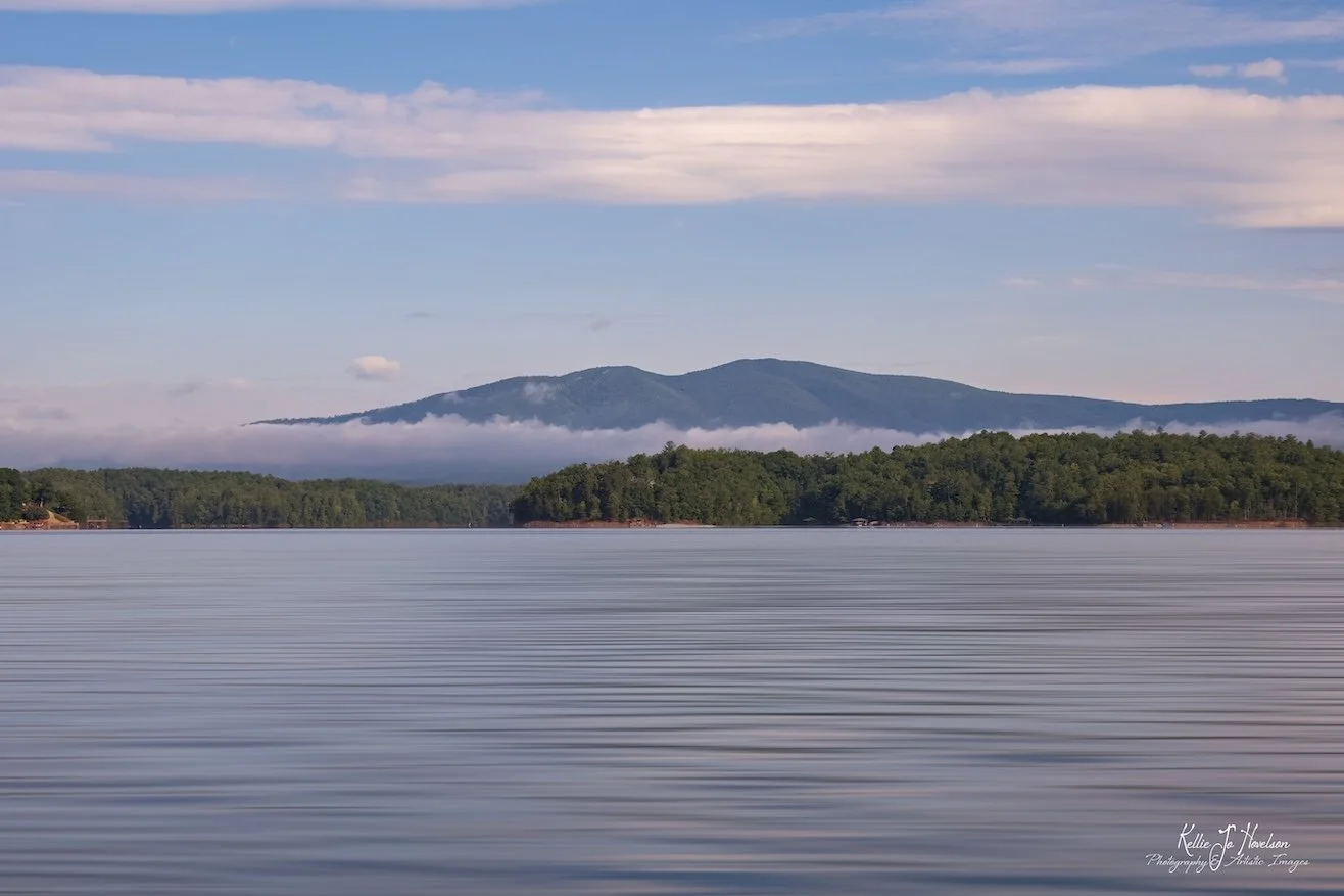 "Quiet Morning on a Mountain Lake"