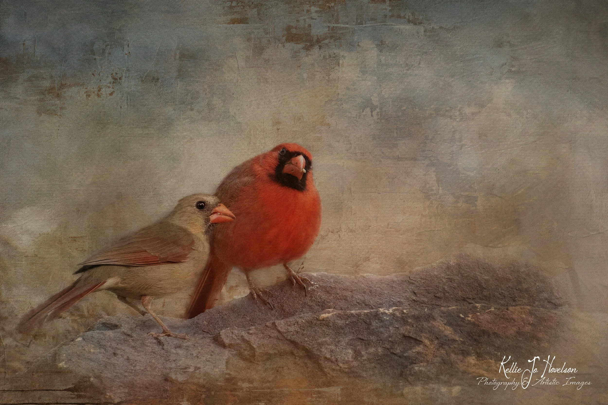 "Companions of Scarlet on Stone"