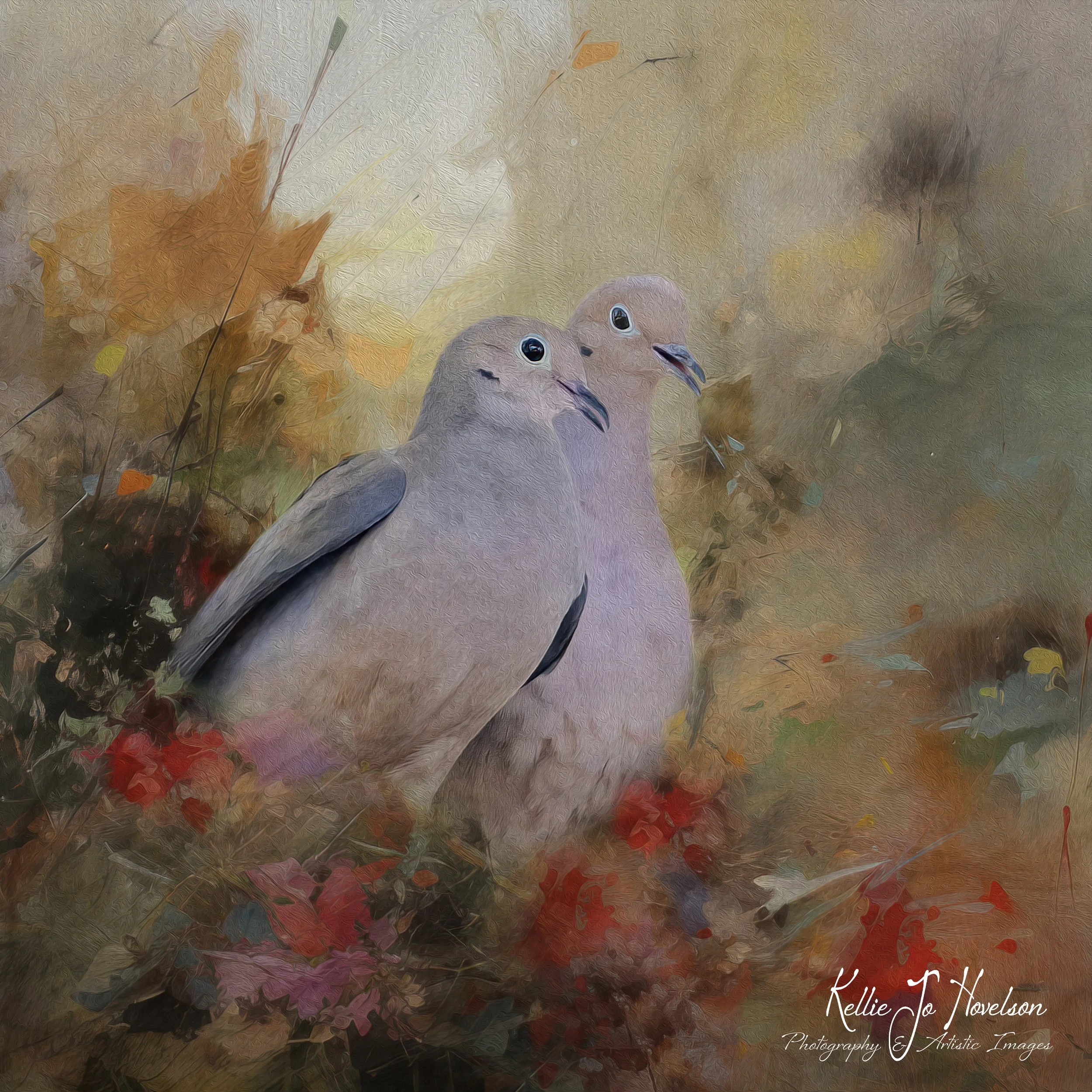 "Embrace of Two in Love"