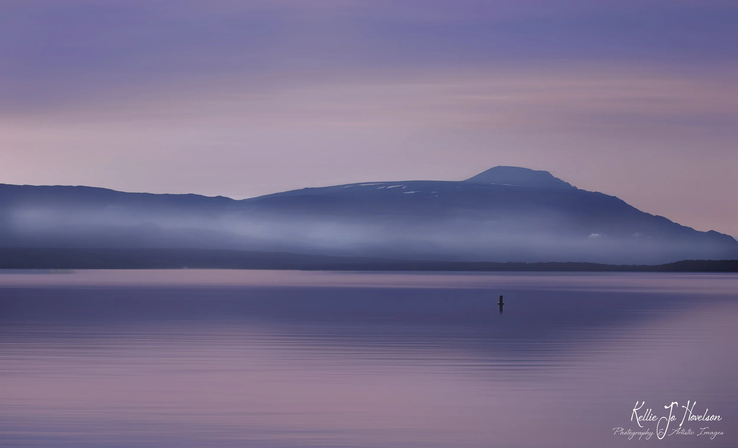 "Tranquil Horizon of Nightfall" 