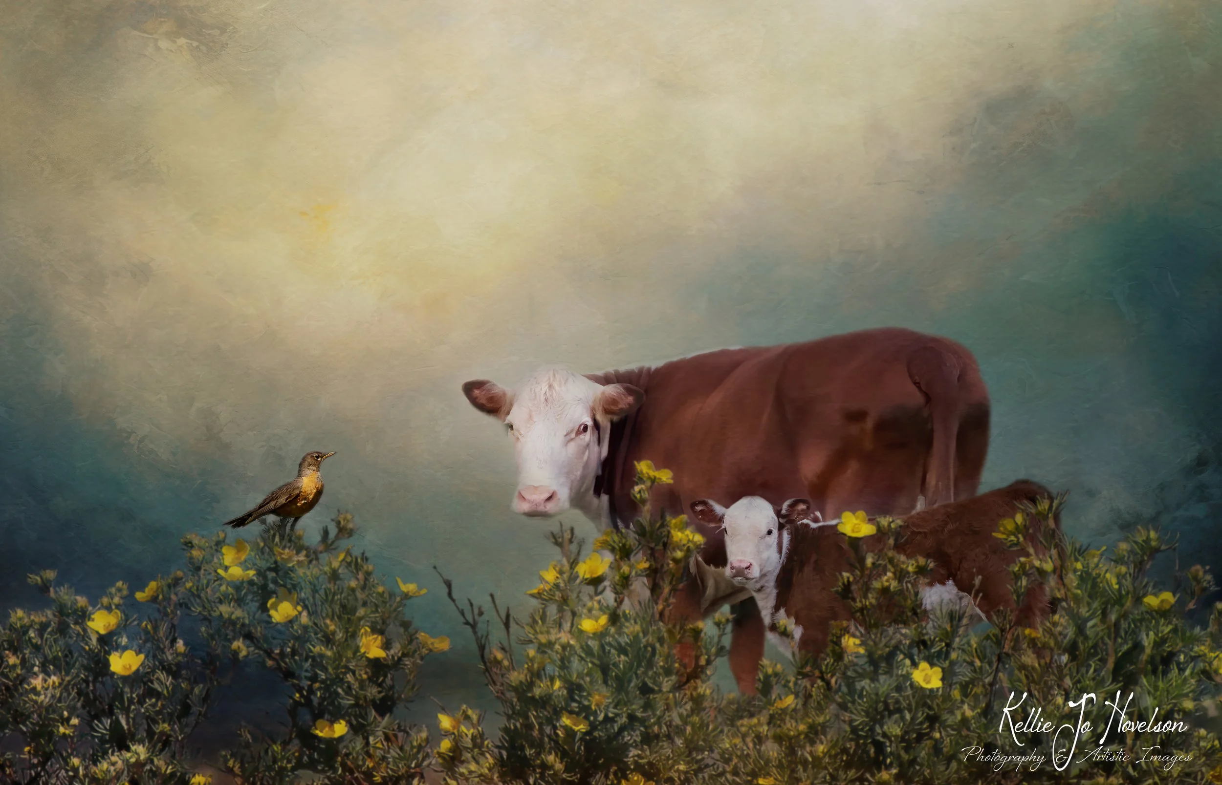 "An Evening Walk with Mama" 
