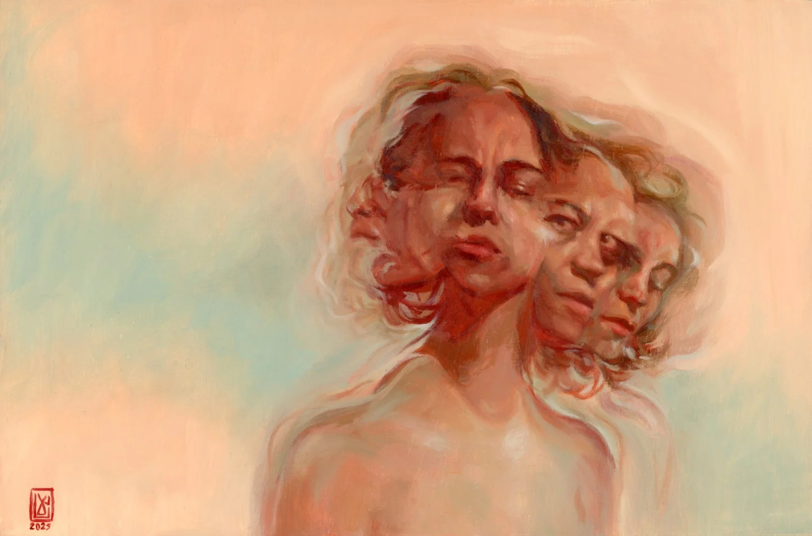 "Partial" 
Oil on panel 30x20 cm 
 available