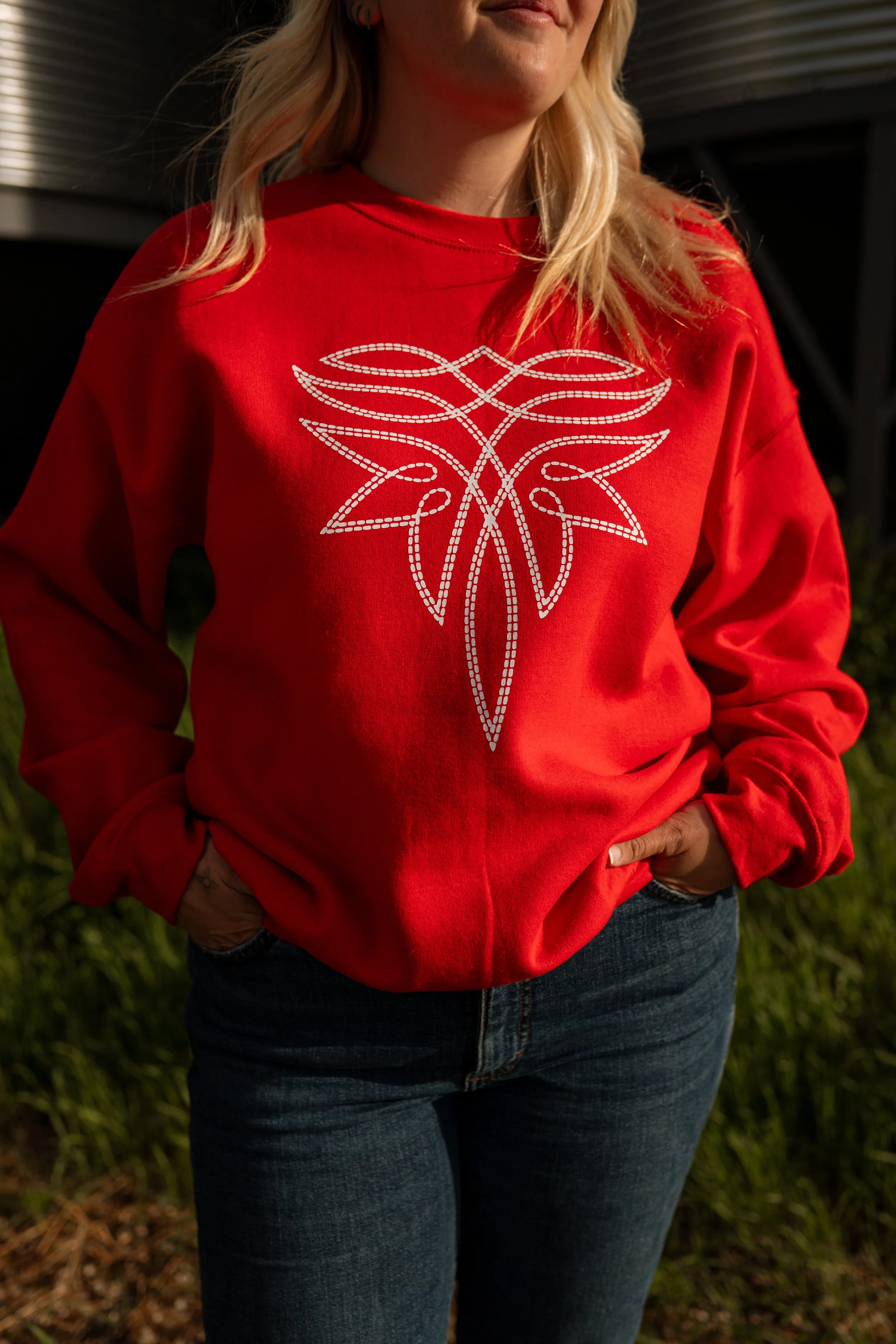 “Boot Stitch” Sweatshirt