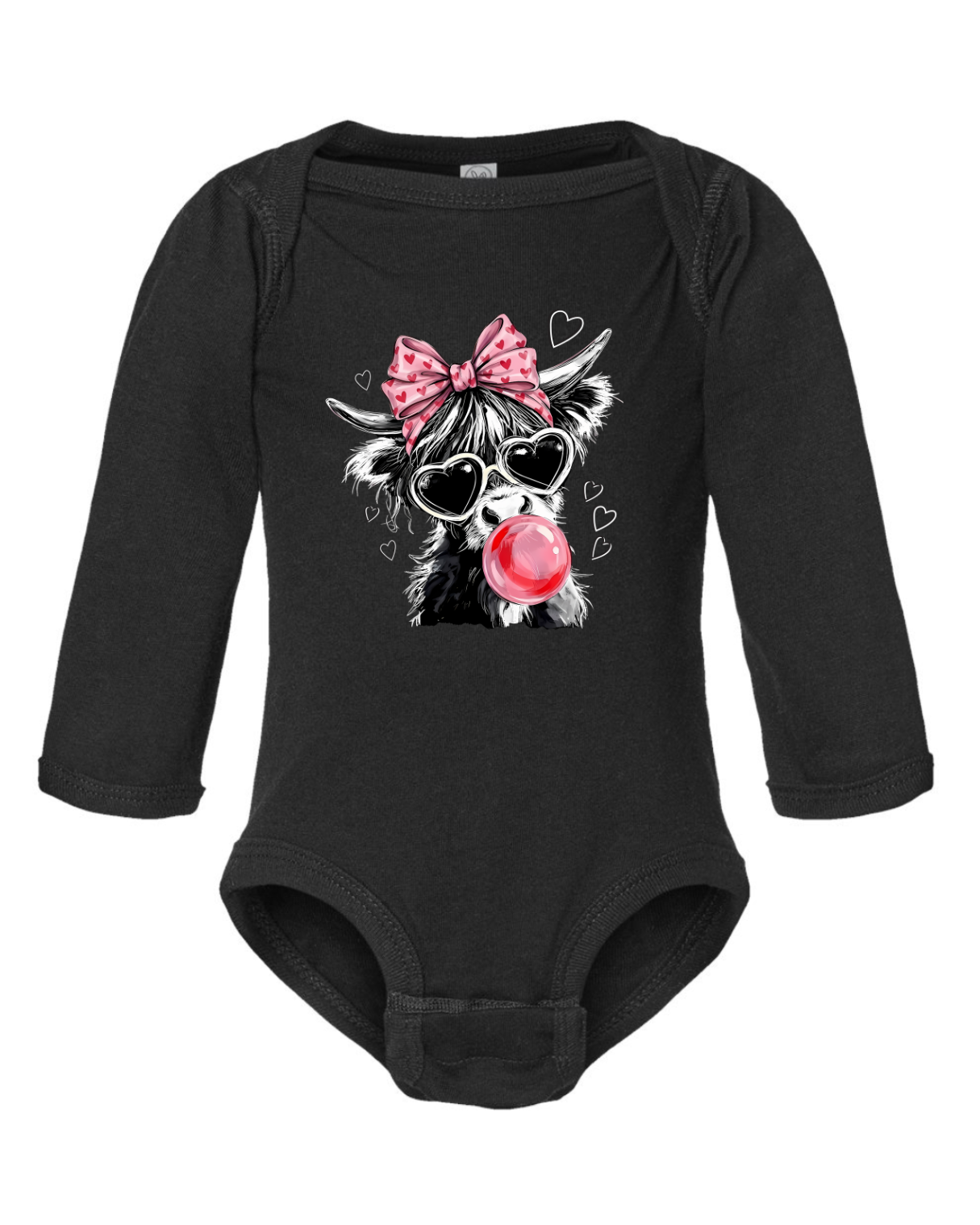 "Valentine Highland" Onesie