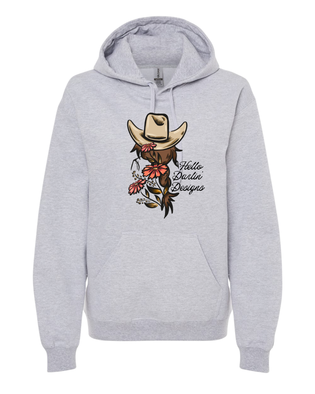 Hello Darlin Cowgirl Logo 2