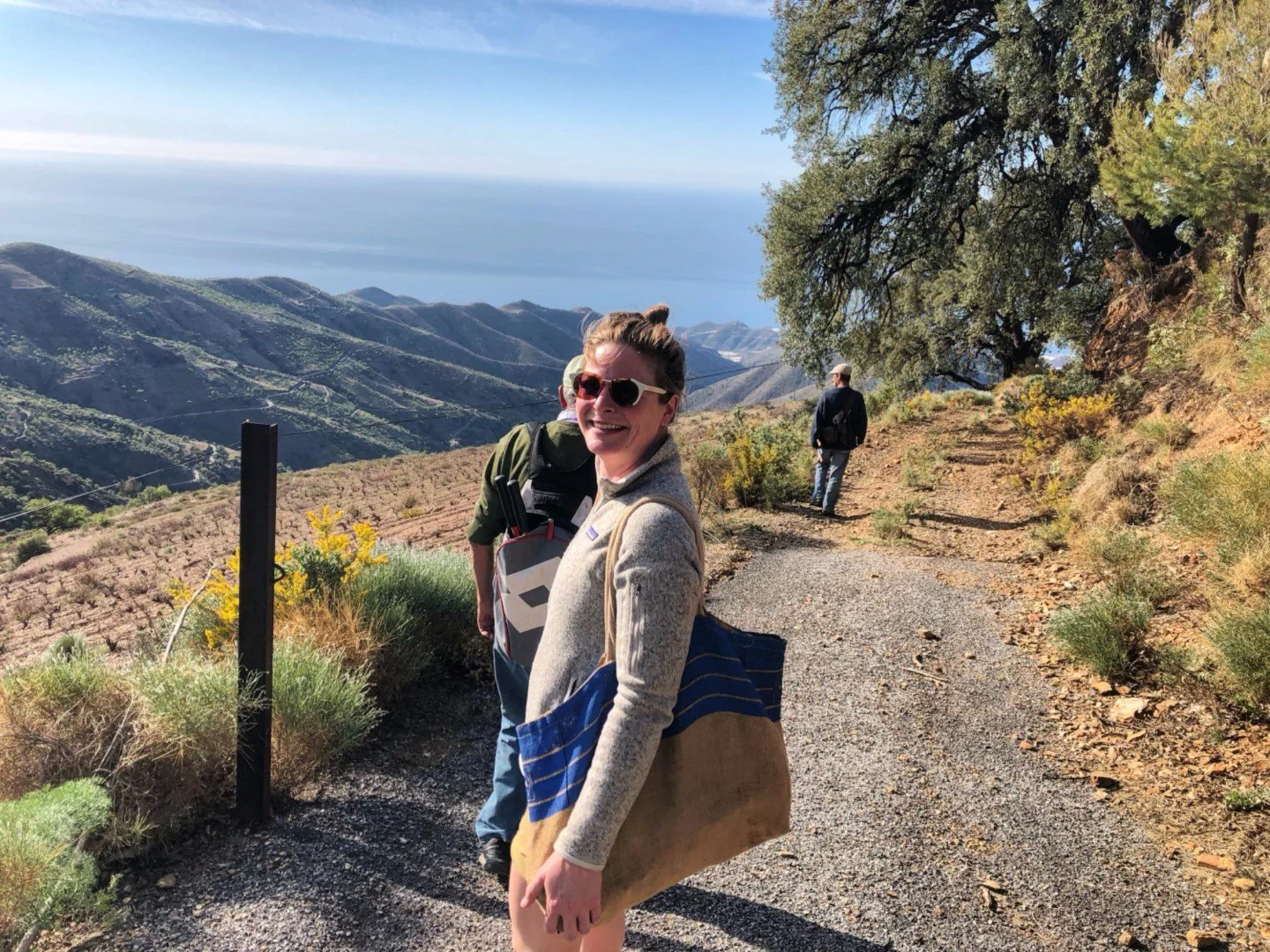 Walking trails along the Costa Tropical Granada