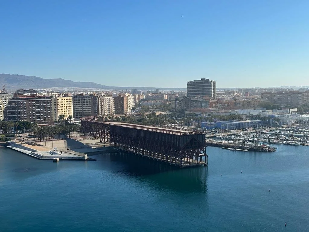 Visit the ‘Cable Ingles’ with amazing views of the city of Almería