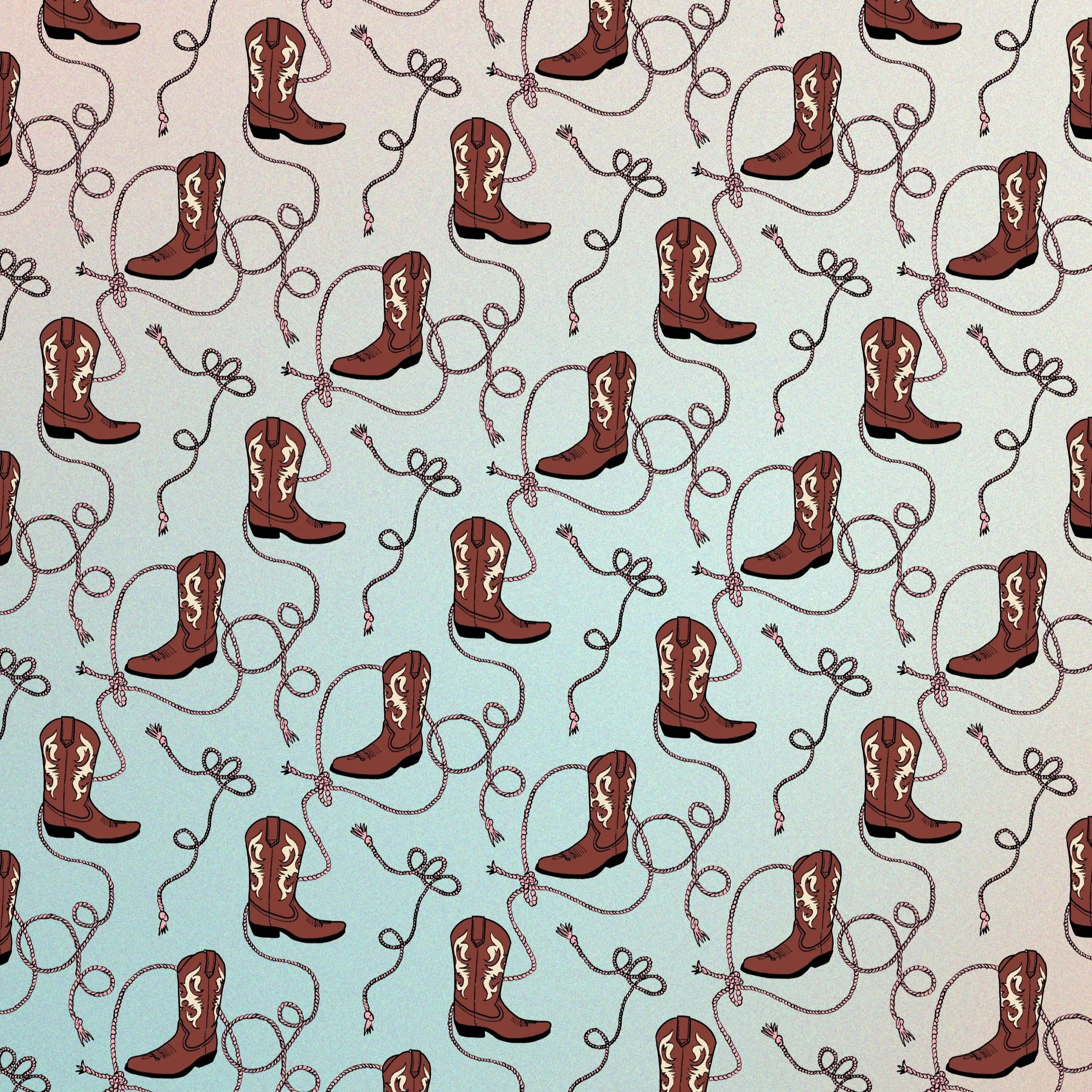 Cowgirl repeat pattern by Erin Plant