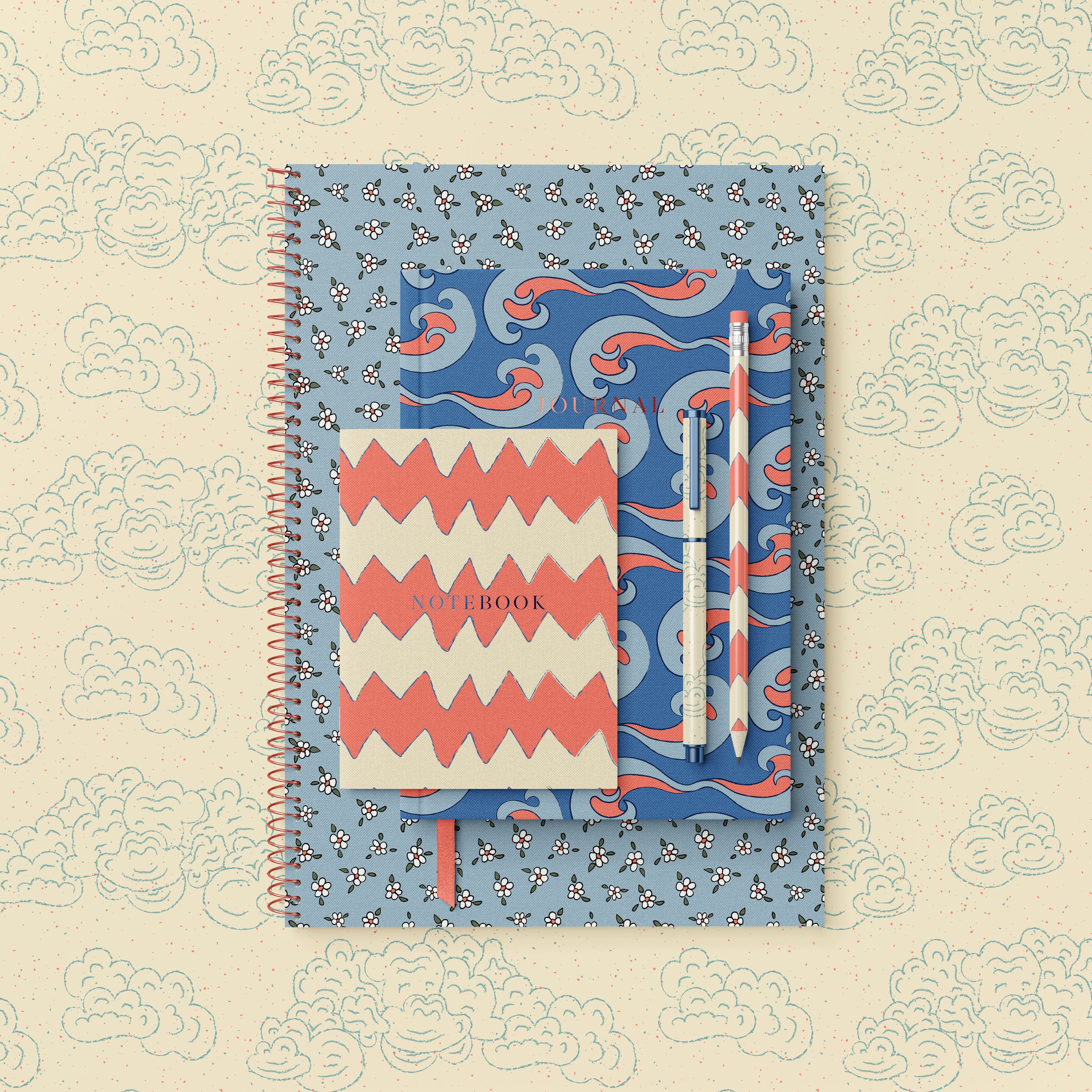 Cool Elements stationary set by Erin Plant