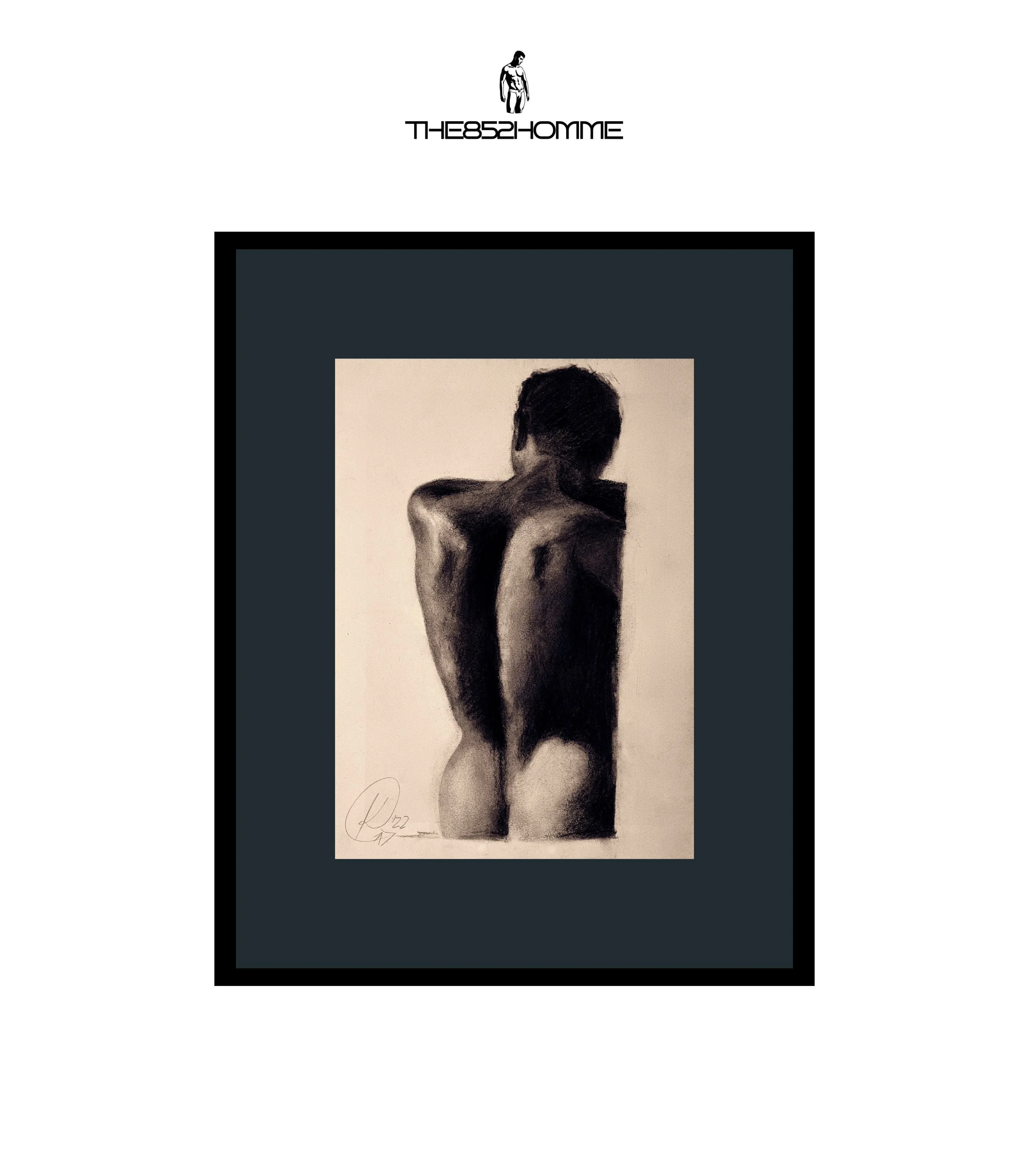 Title: Kazu Form Study #3
Medium: Charcoal on paper 92lb (250 gsm)
Limited Edition Giclée Print | Framed Option Available