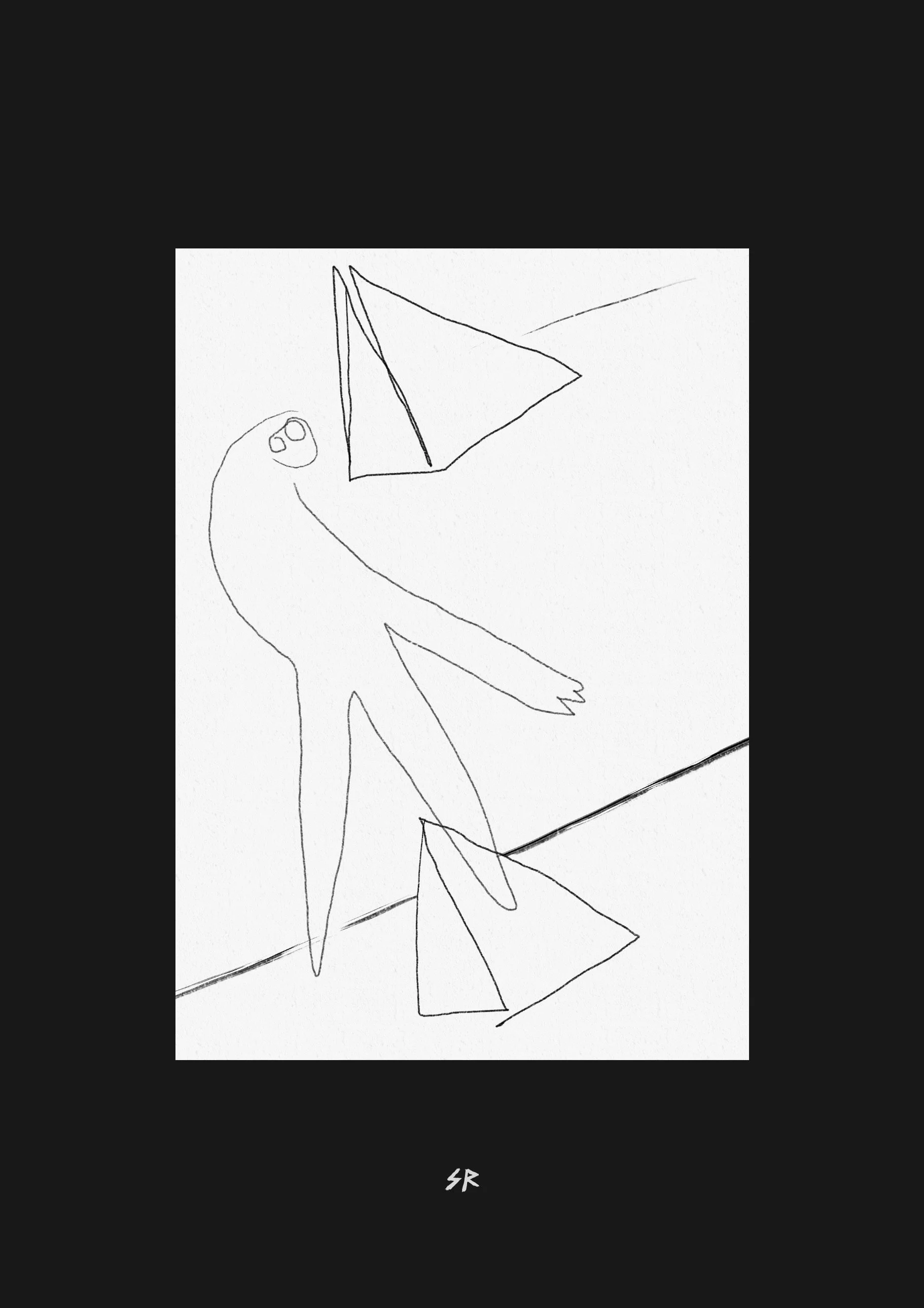 Pencil / Digital 2025