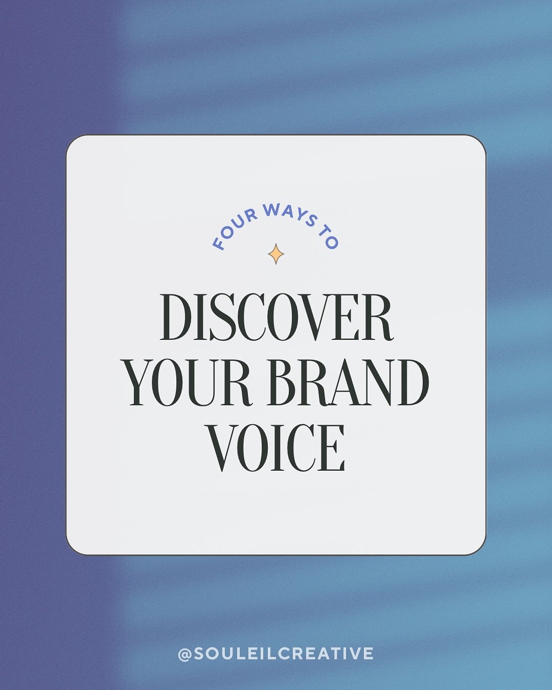 What's your motivation? Why did you take the leap and launch a real business?

#whatsyourwhy #motivation #business #businesstips #entrepreneurship #branding #brandvoice #logodesigner #operationsmanagement #businesswoman #businessconsulting #mentorshi