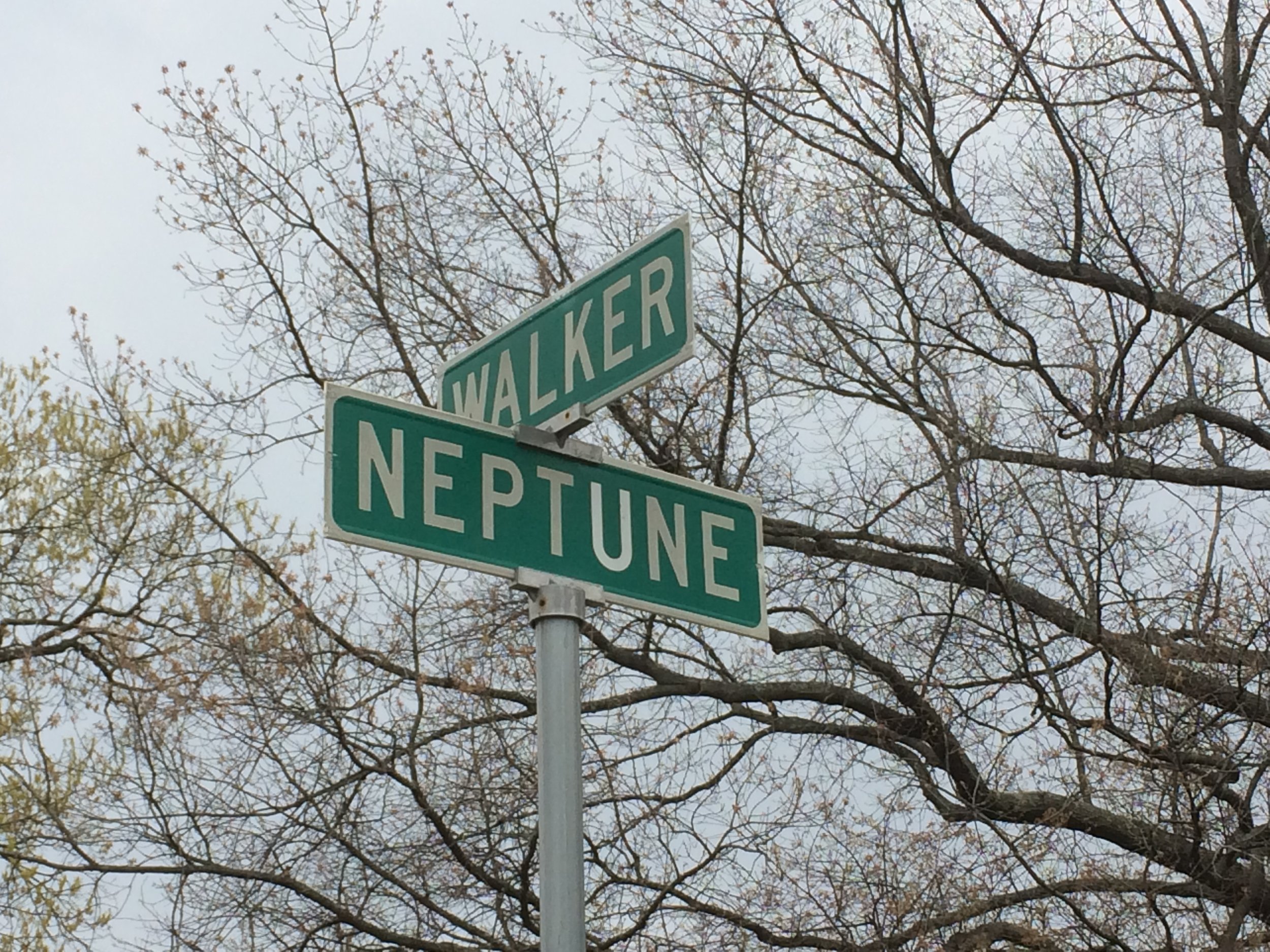 The corner where Aggie had her restaurant in Memphis.