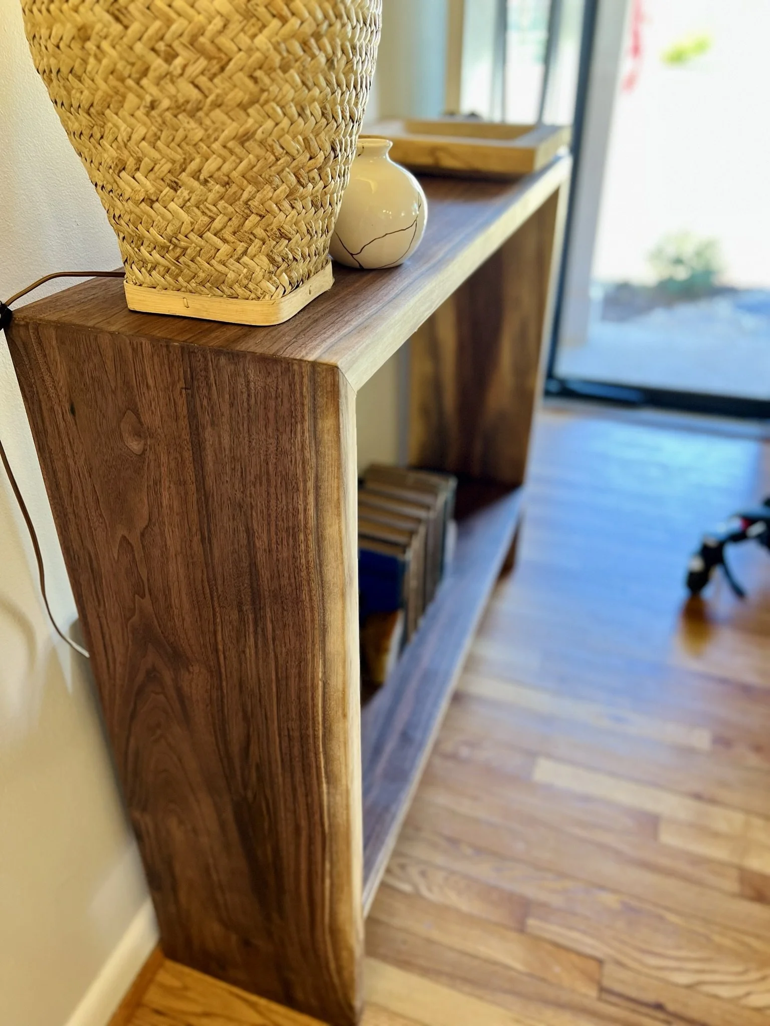 Canon Wood Co. furniture as the centerpiece of a family gathering