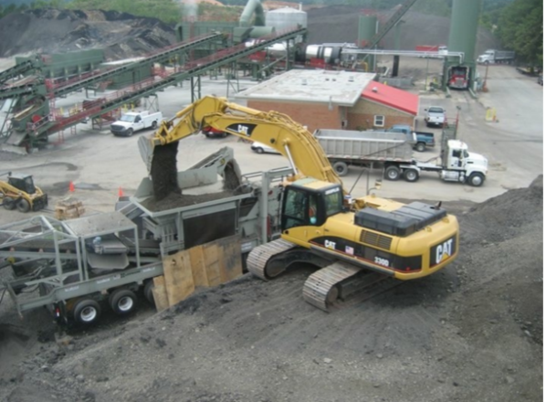 Mobile Crushing Worksite