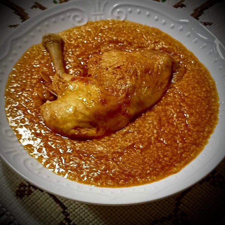 Κοτόπουλο με τραχανά 