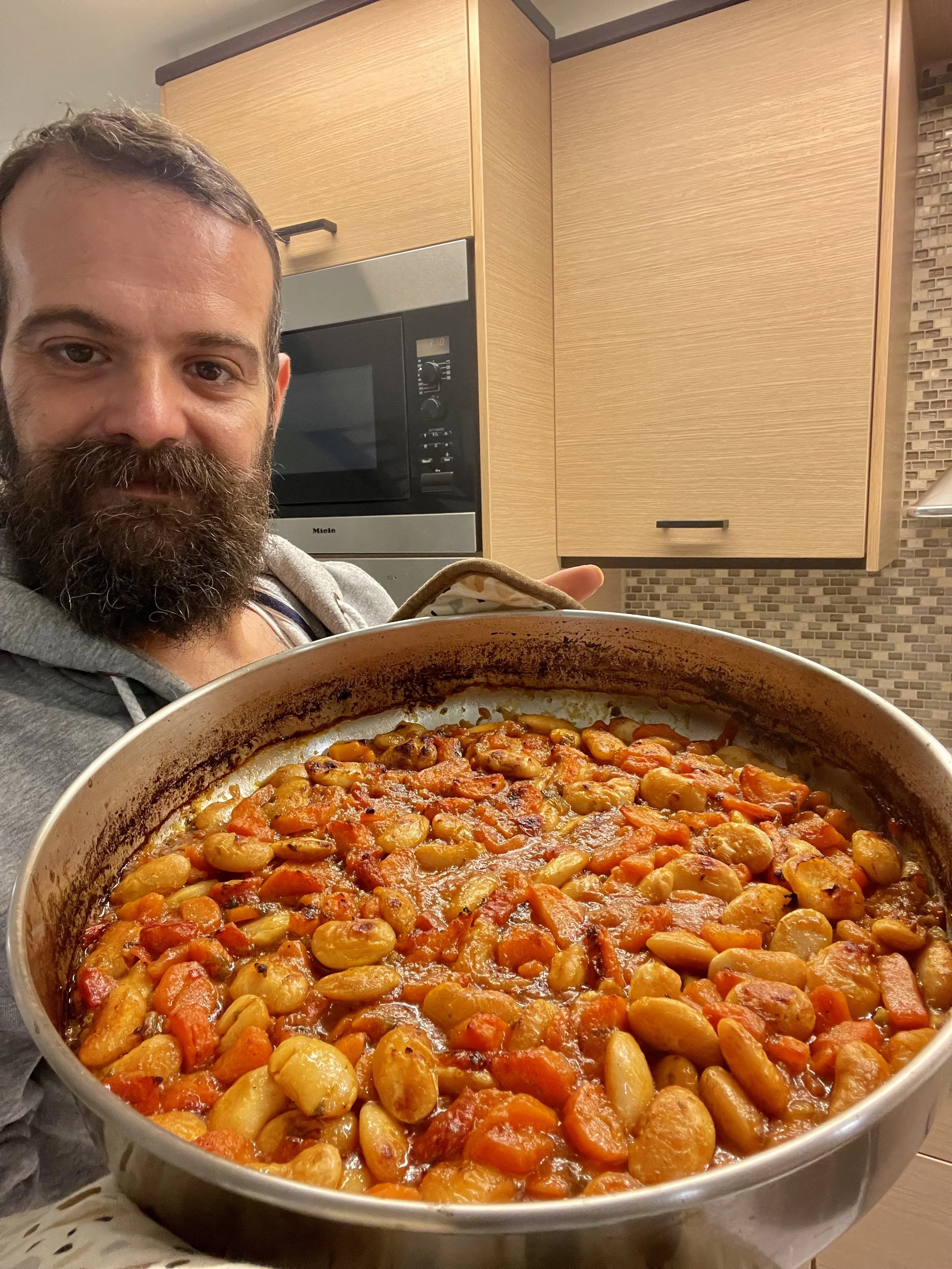 🫘 Μελωμένοι γίγαντες στο φούρνο