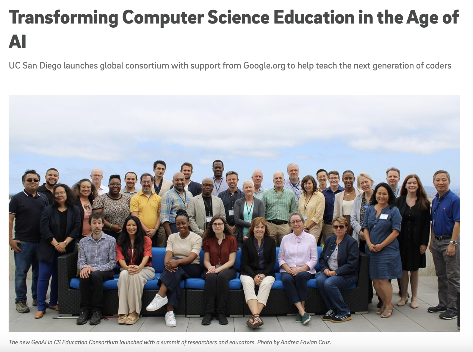 GenAI-Integrated Computer Science Courses