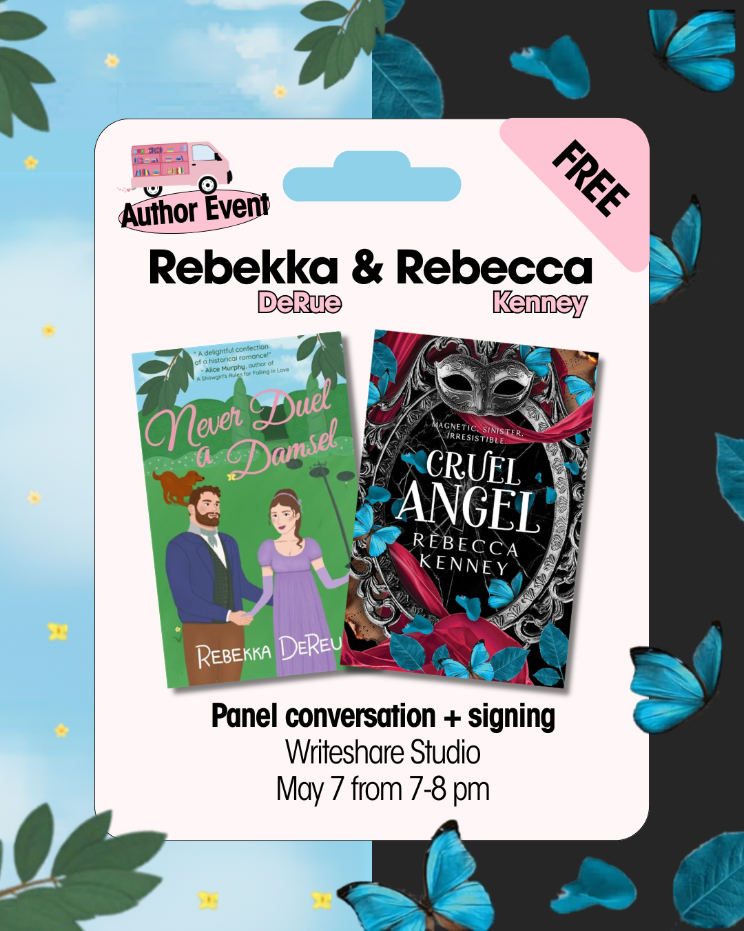 Author Panel and Signing with Rebecca Kenney and Rebekka DeReu
