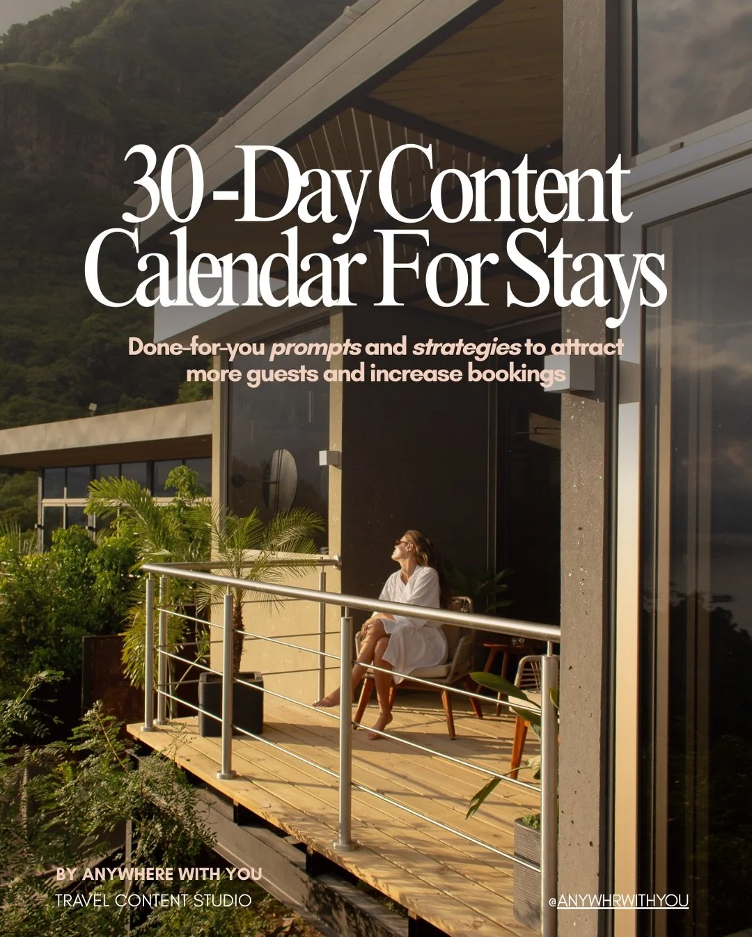 Hosts, this one is for you ✨

Our free 30-Day Stay Content Calendar is officially out and ready for you to download.

Inside, you&rsquo;ll find:
&bull; 30 done-for-you prompts you can reuse every month
&bull; Weekly themes that help you stay consiste